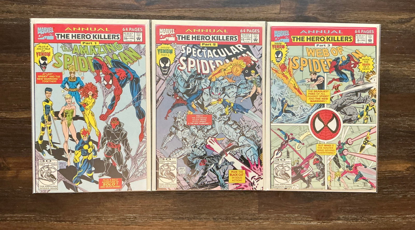 Marvel The Hero Killers Spider-Man Venom Cross Over Parts 1-3: All Boarded
