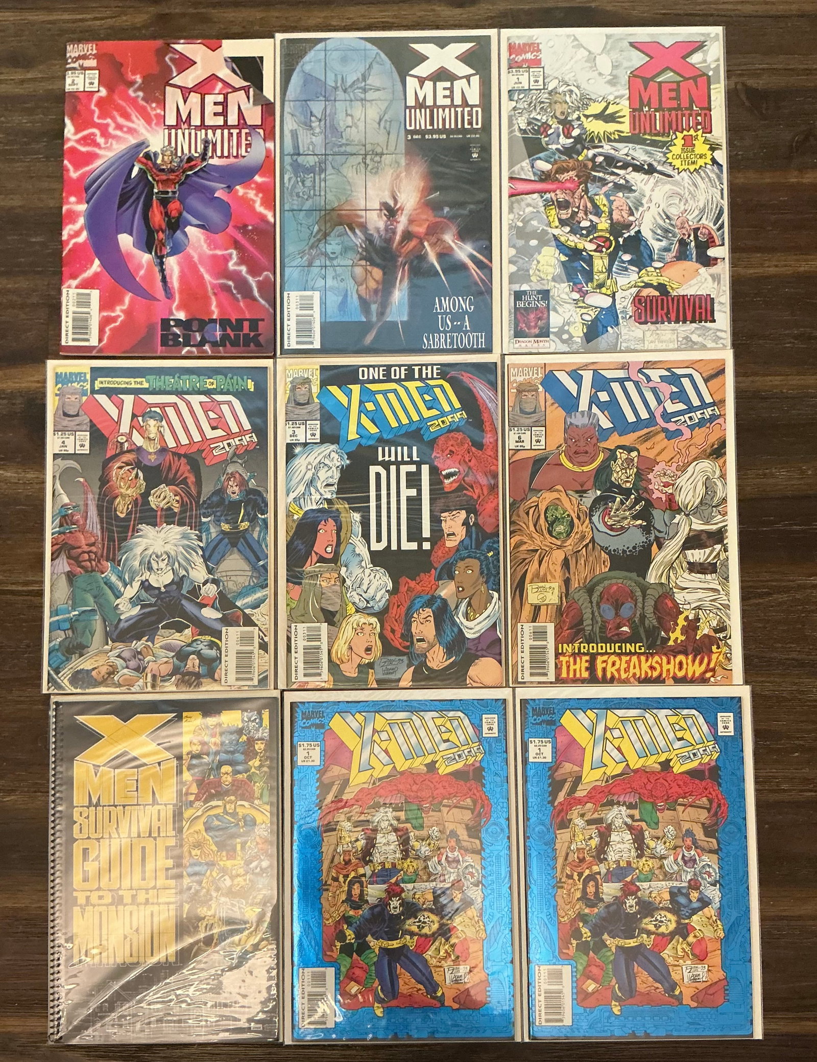 Vintage X-Men Comics 2099 & Unlimited (1 of 4)