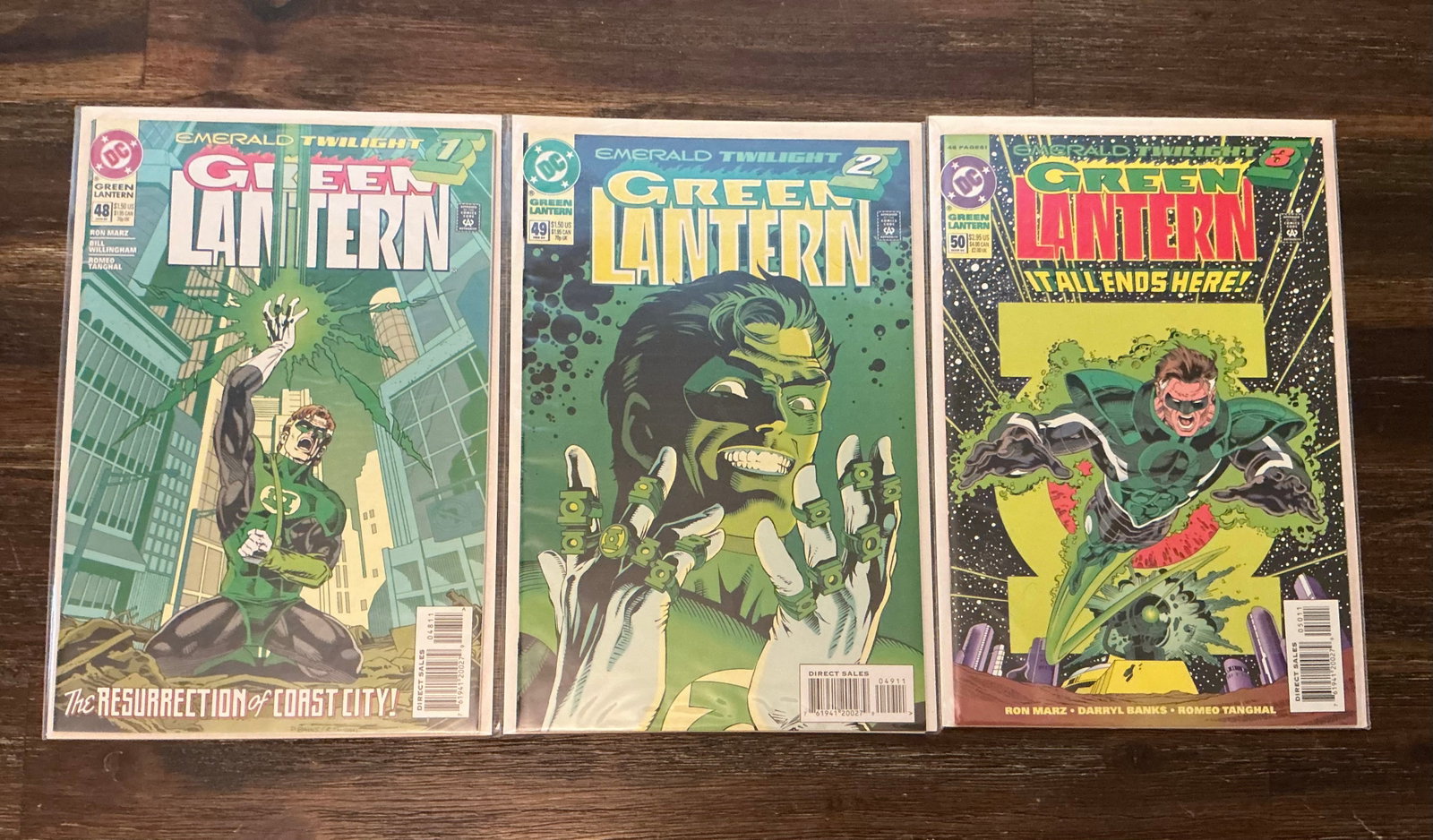 DC Comics Green Lantern Emerald Twilight Complete Series 1-3 (1 of 4)