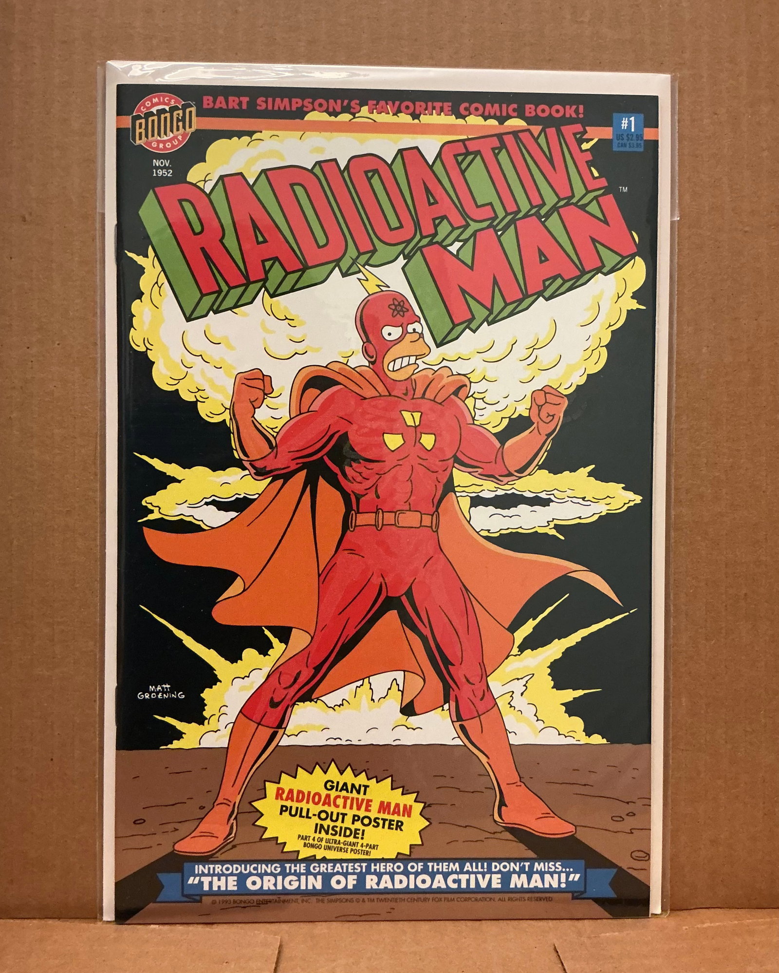 1993 The Simpsons Radioactive Man First Issue (1 of 3)