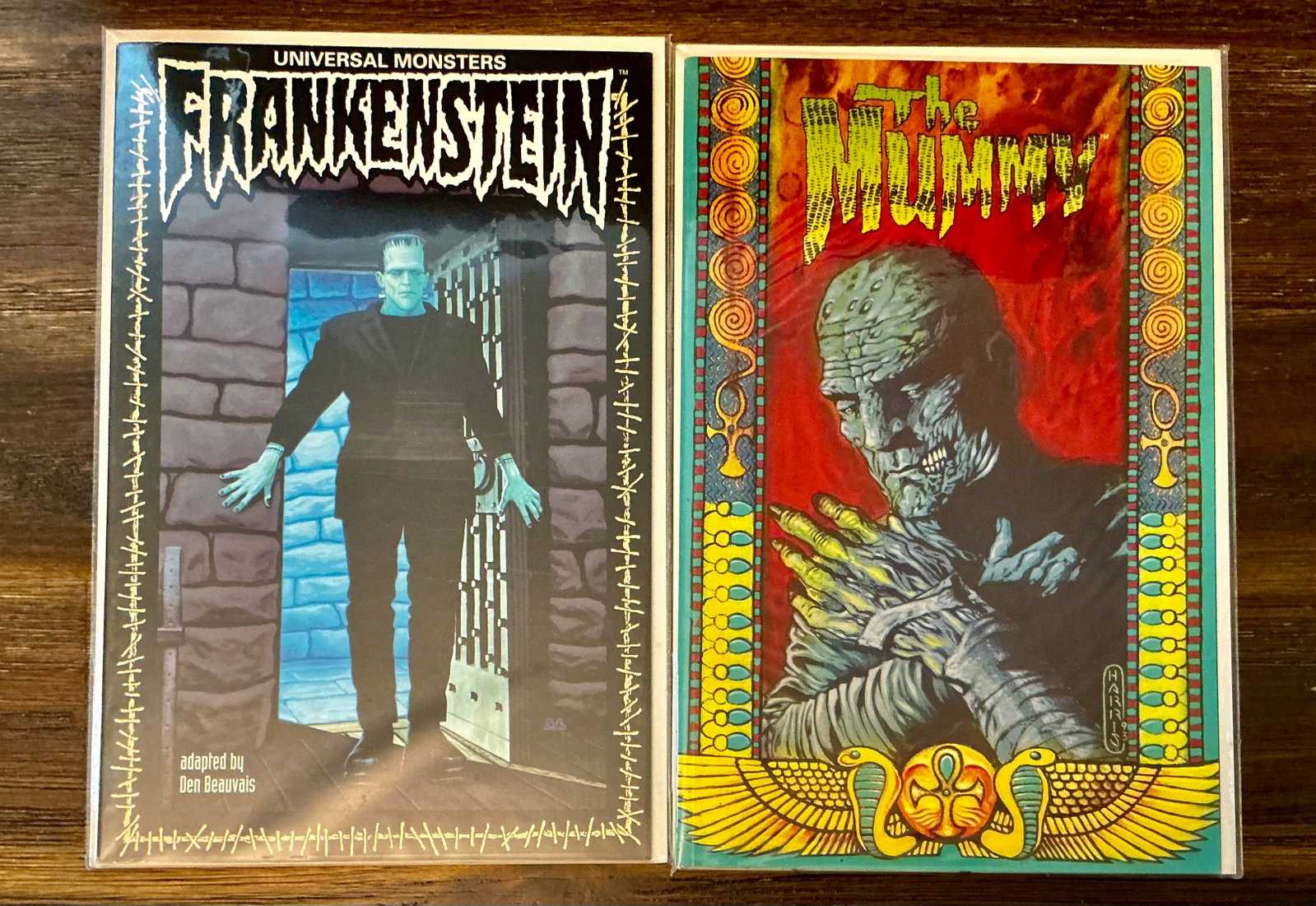 Dark Horse Comics Universal Monsters Frankenstein & The Mummy: Boarded