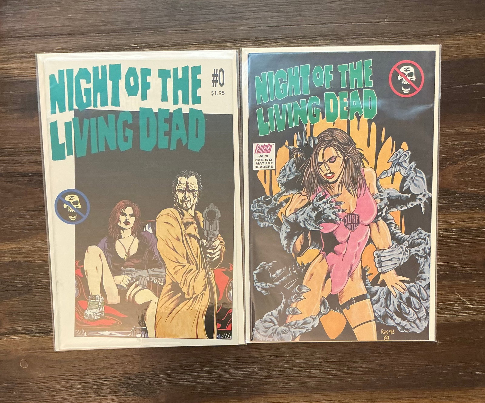 Night Of The Living Dead Comics #0-1: Boarded