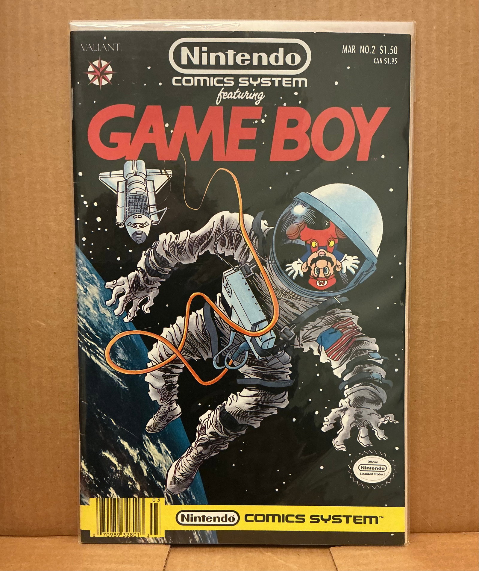 1990 Nintendo Comics System #2 Gameboy Mario: Boarded