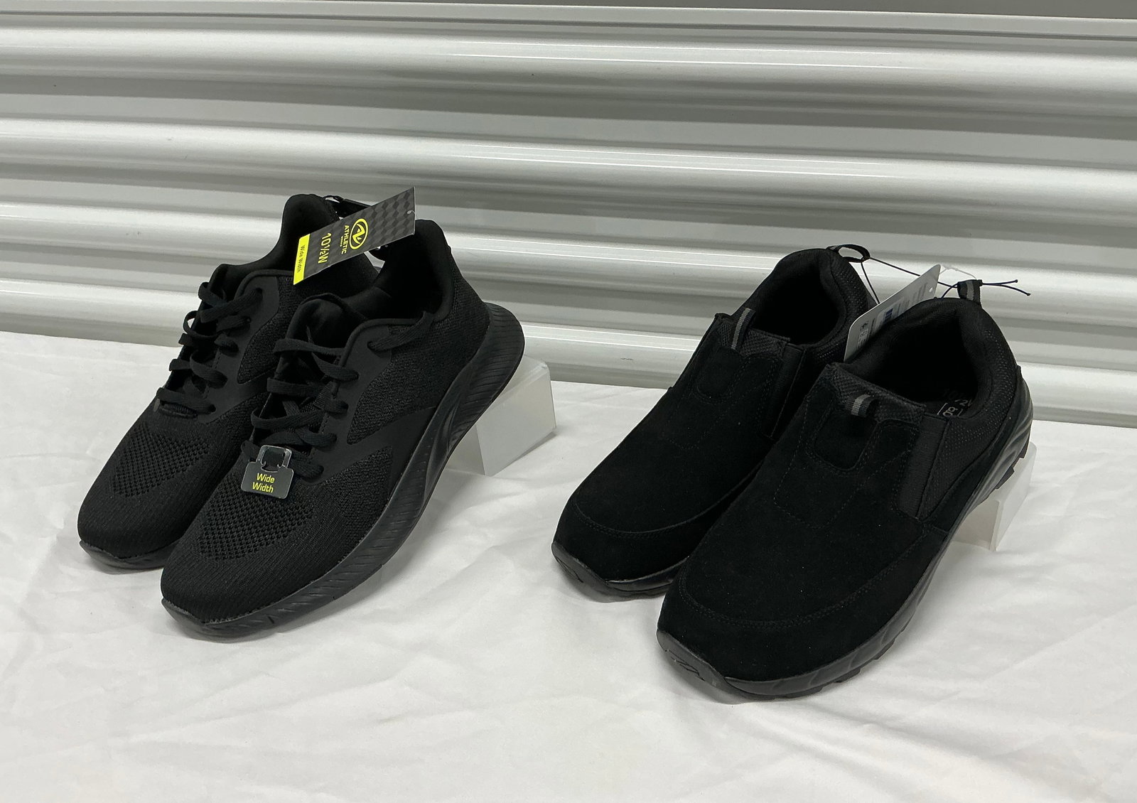 Two Pair New With Tags Men’s Size 10.5 Sneakers: 10.5 Wide