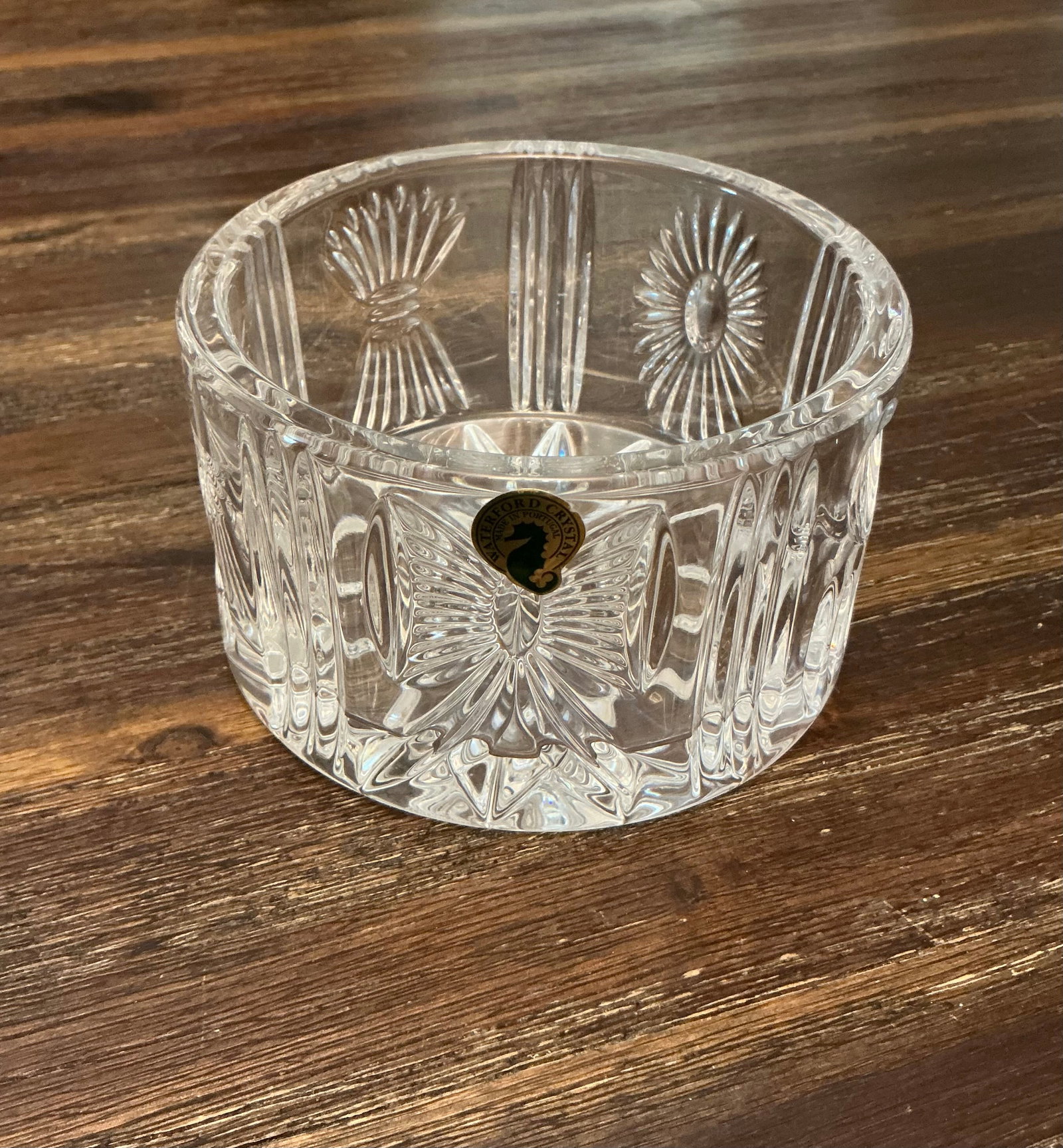 Waterford Crystal Millenium Series Champagne/Wine Coaster Candy Bowl: 5.25 inches
