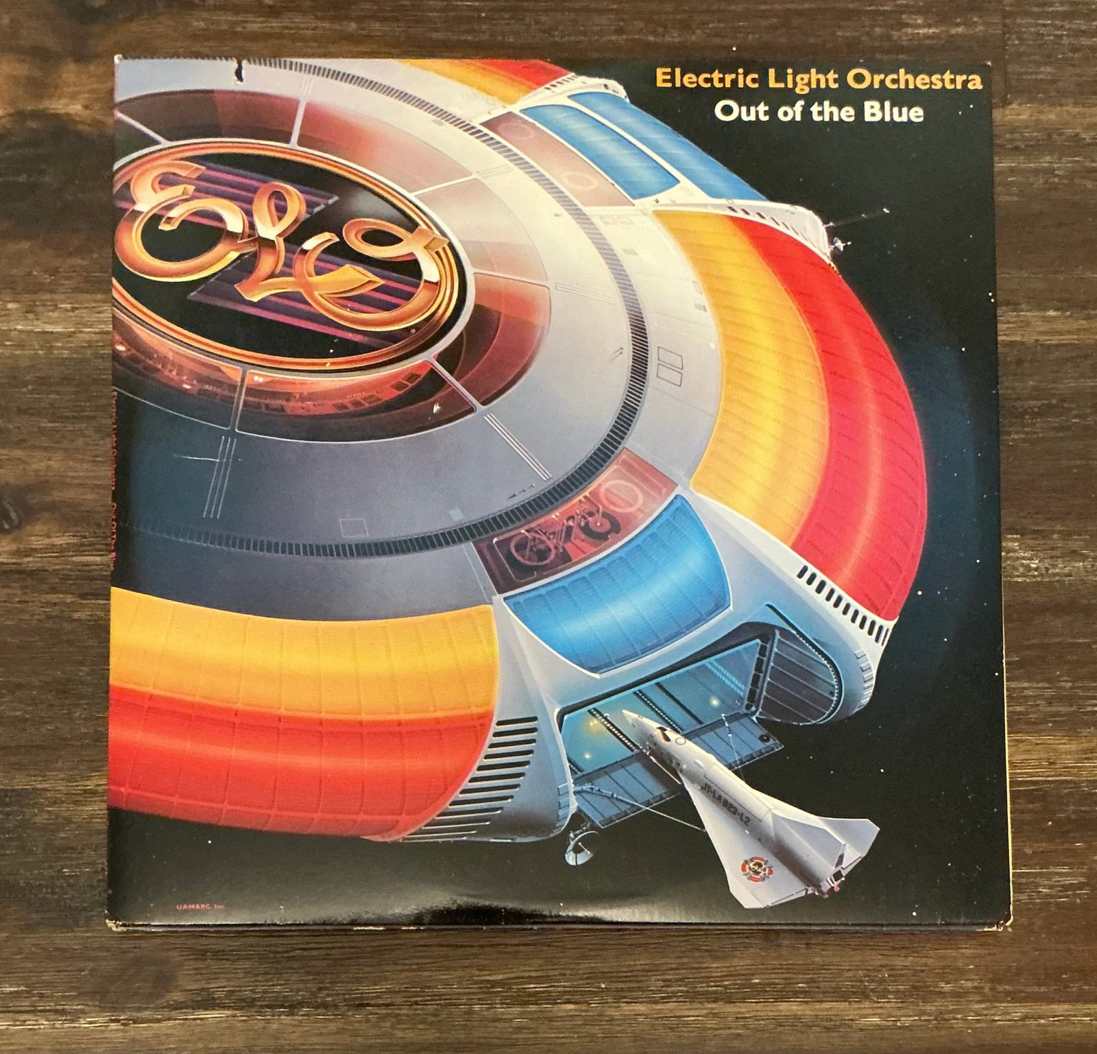 1977 Electric Light Orchestra Out Of The Blue Double Vinyl Record (1 of 5)
