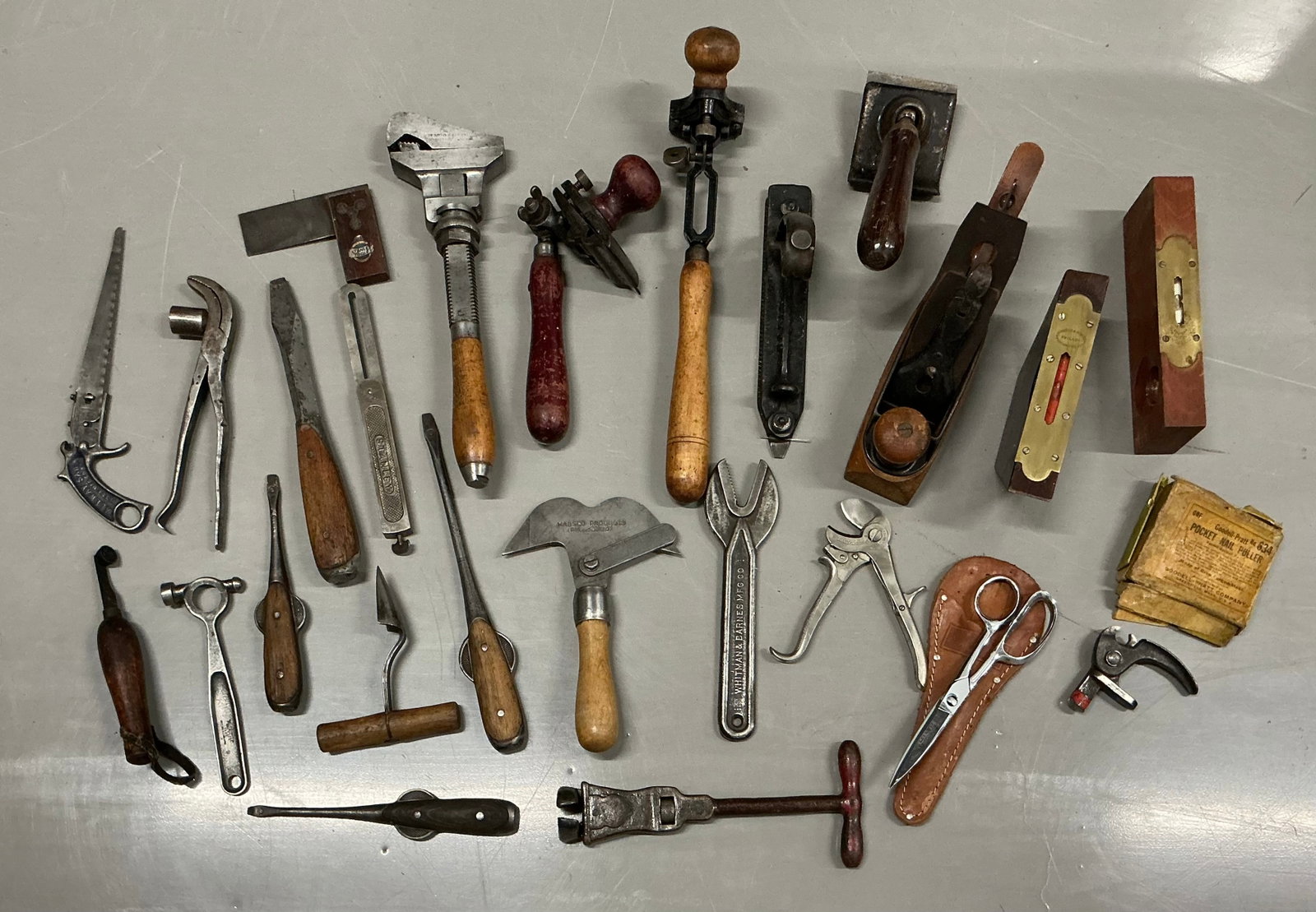 Antique & Vintage Tools Disston & Morss Starrett Stanley Bemis & Call (1 of 10)