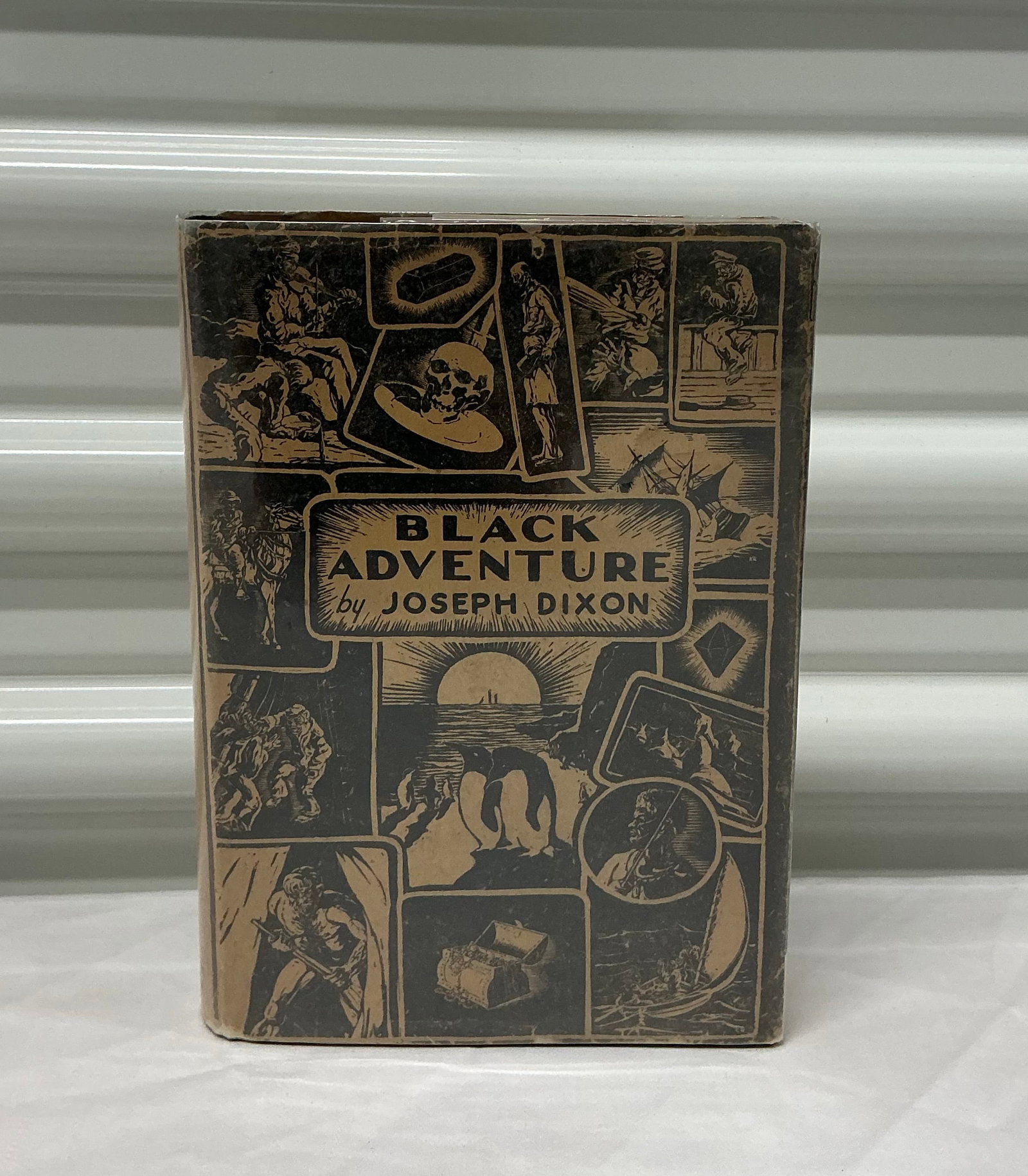 1933 SIGNED Authors Edition Black Adventure By Joseph Dixon (1 of 8)