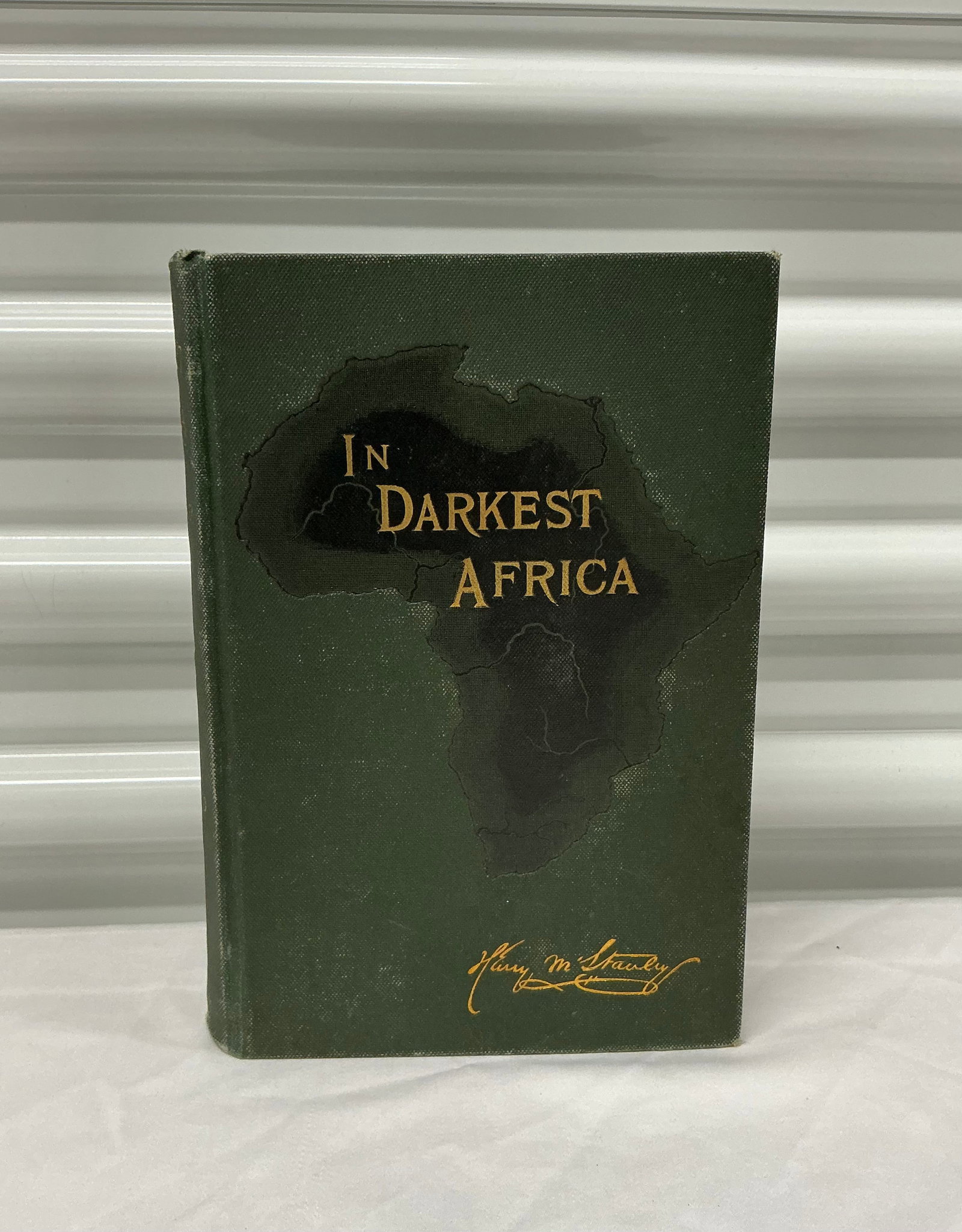 1890 Illustrated In Darkest Africa Hard Cover (1 of 8)