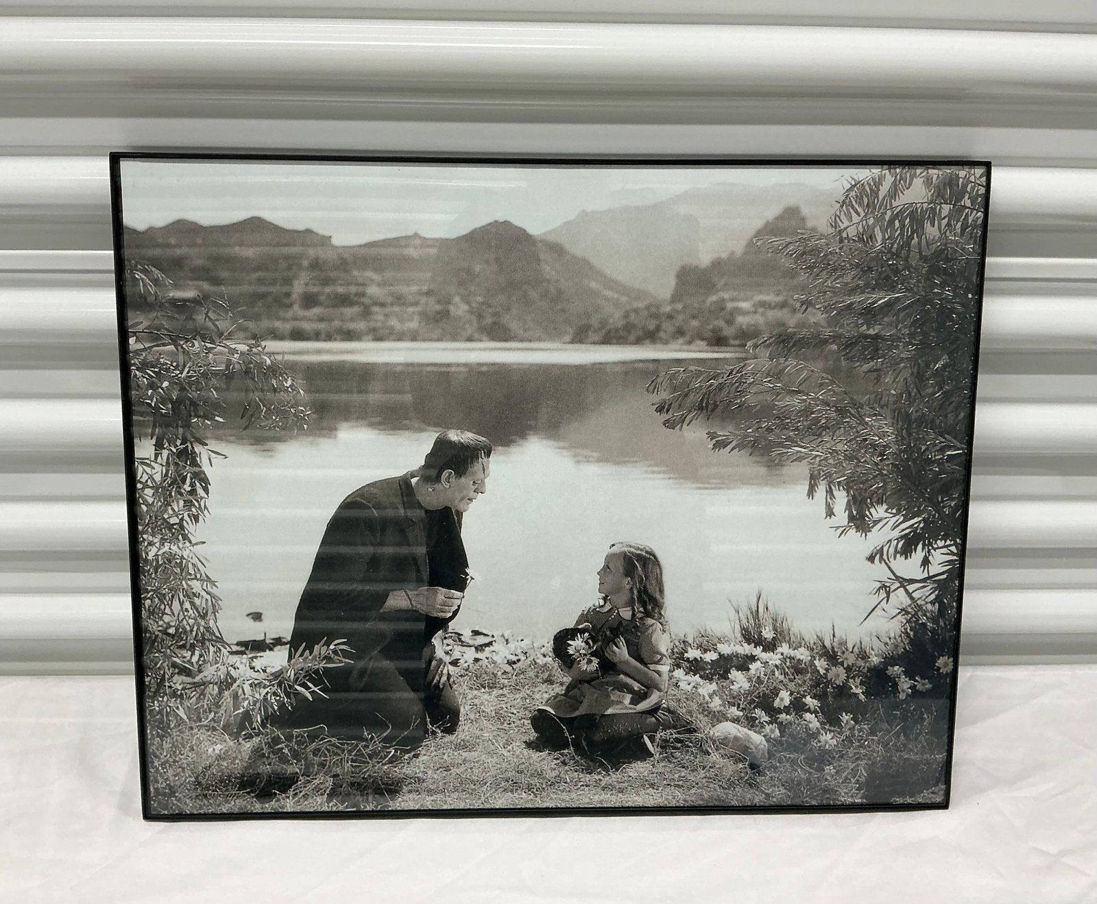 Framed Frankenstein Art - 4