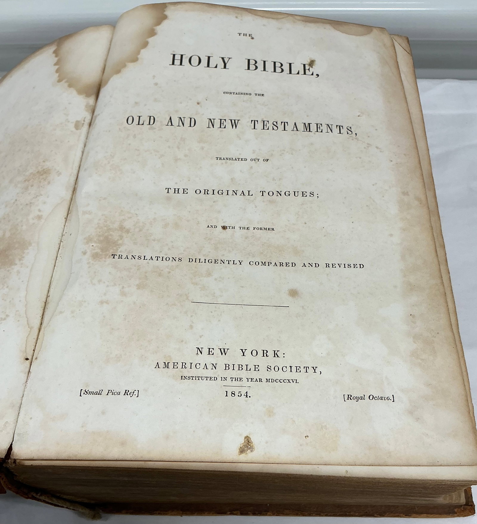 1854 Bible - 4