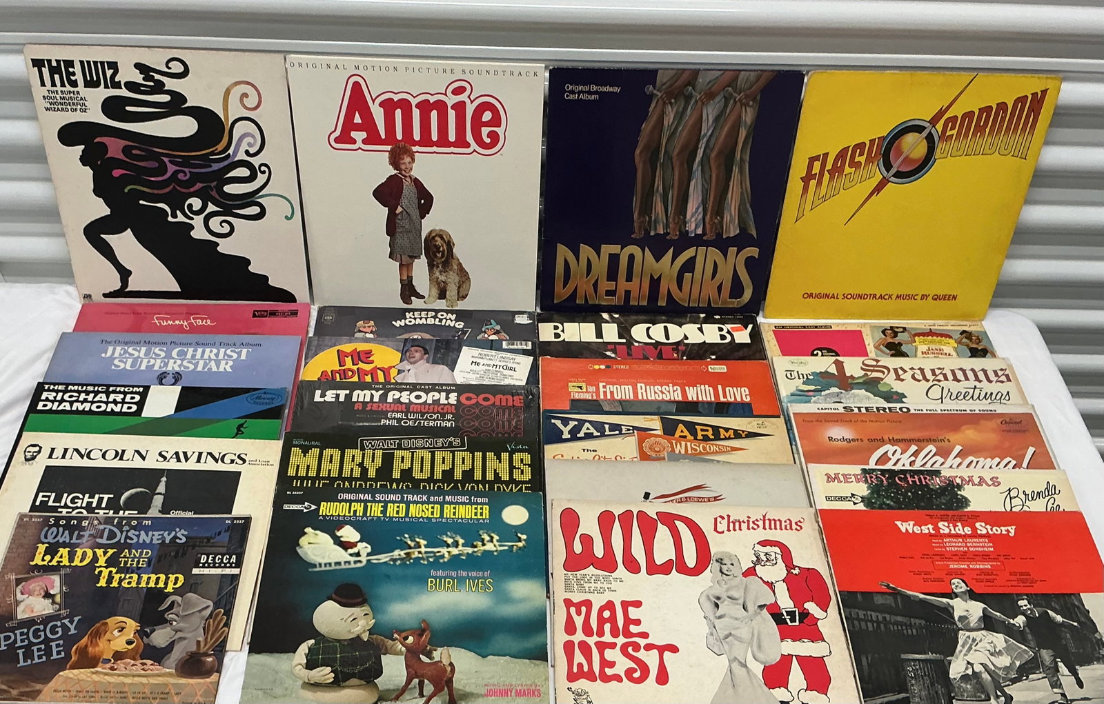 Vintage Soundtrack Christmas Disney Vinyl Records (1 of 5)