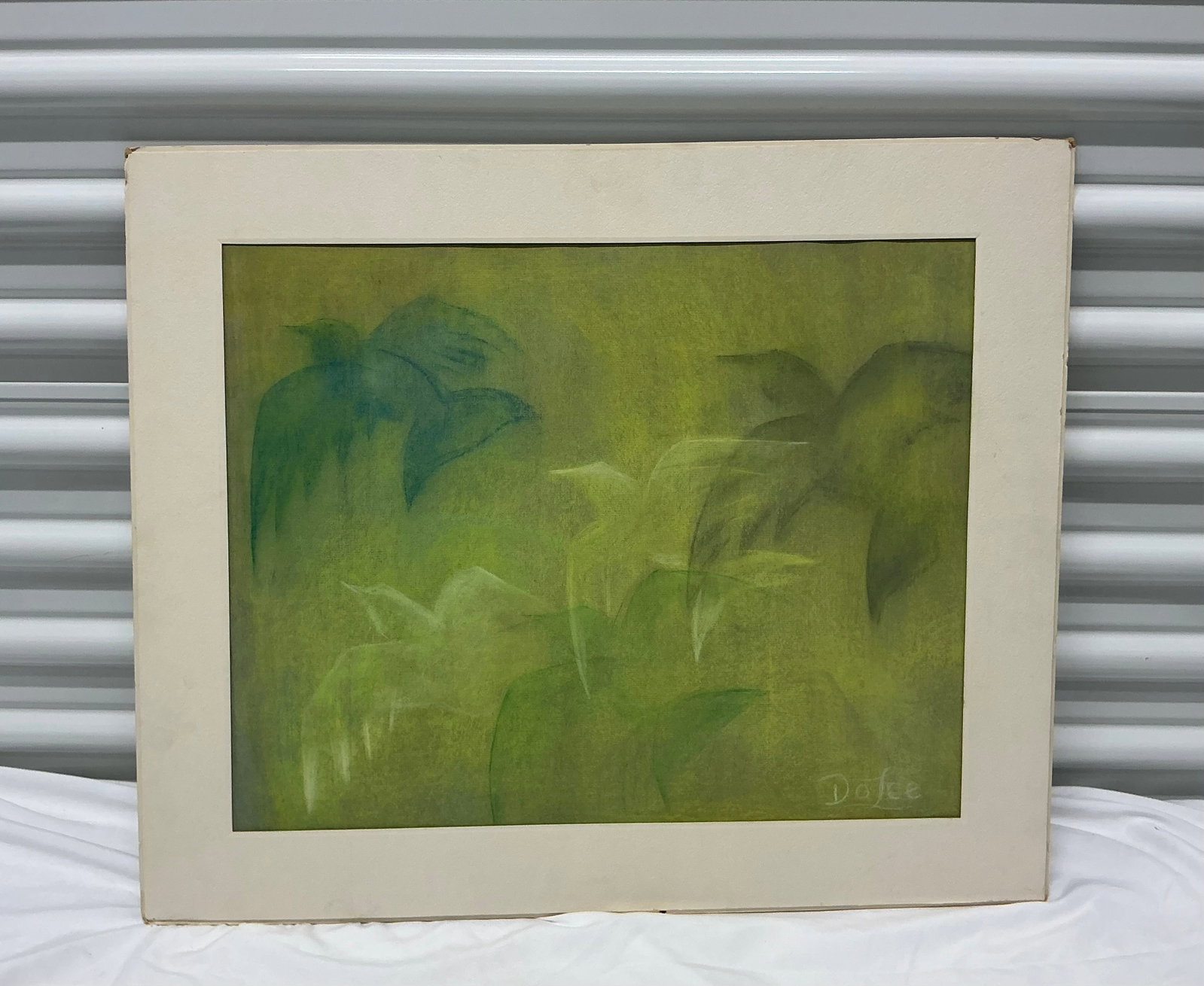 Vintage Original Signed Pastel (1 of 5)