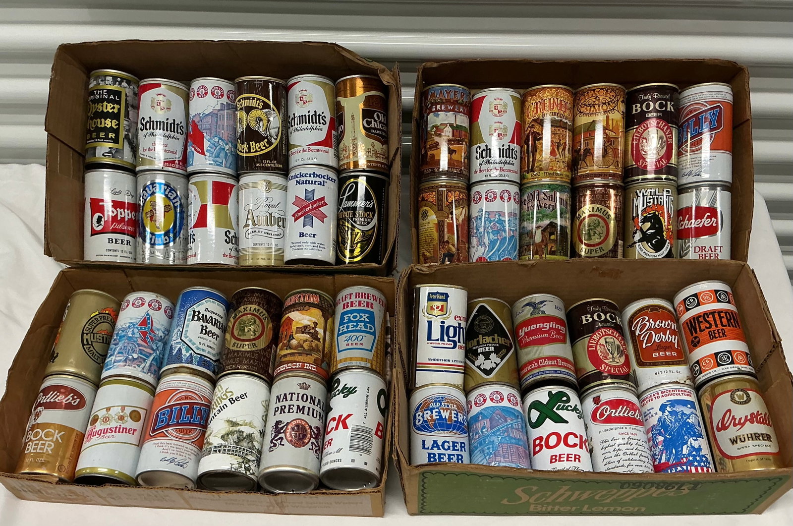 Vintage Beer Cans: All Empty