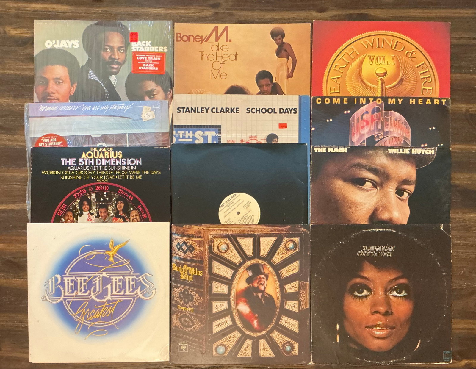 Vintage Disco 1970s Vinyl Records (1 of 4)