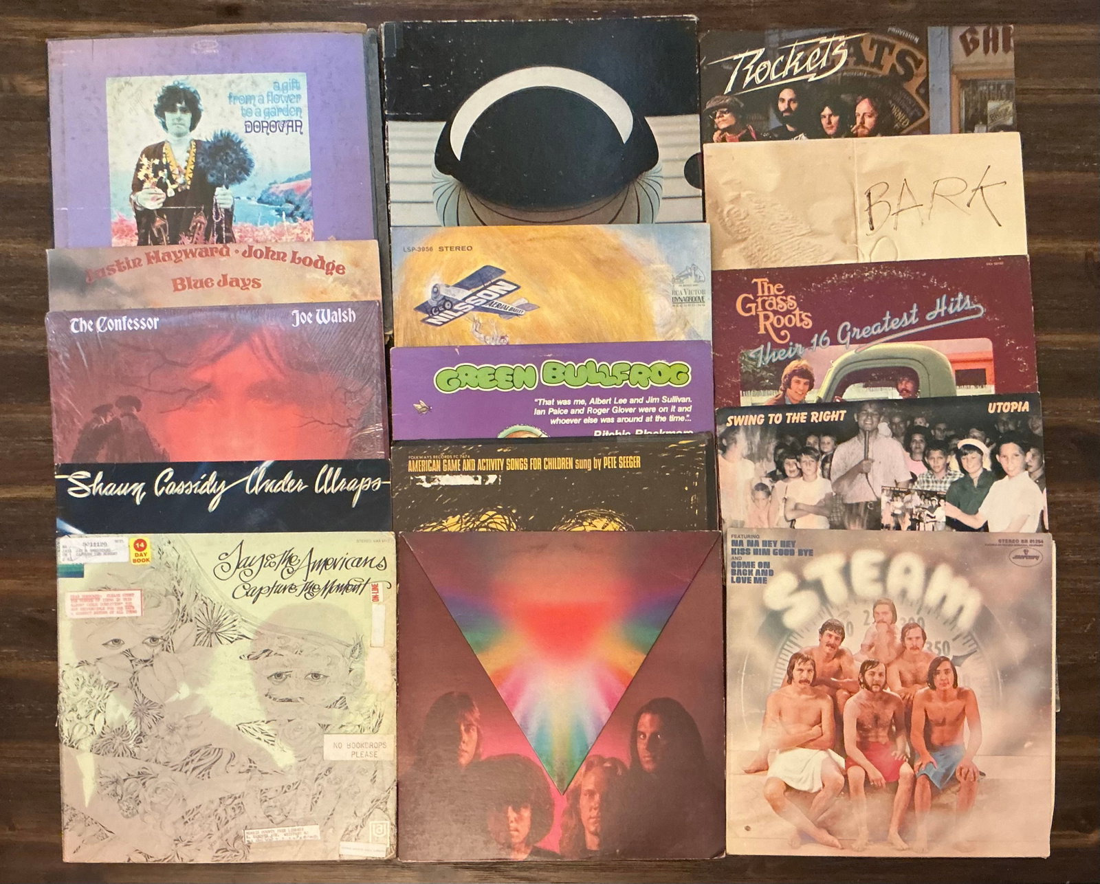 Vintage Rock Vinyl Records (1 of 4)