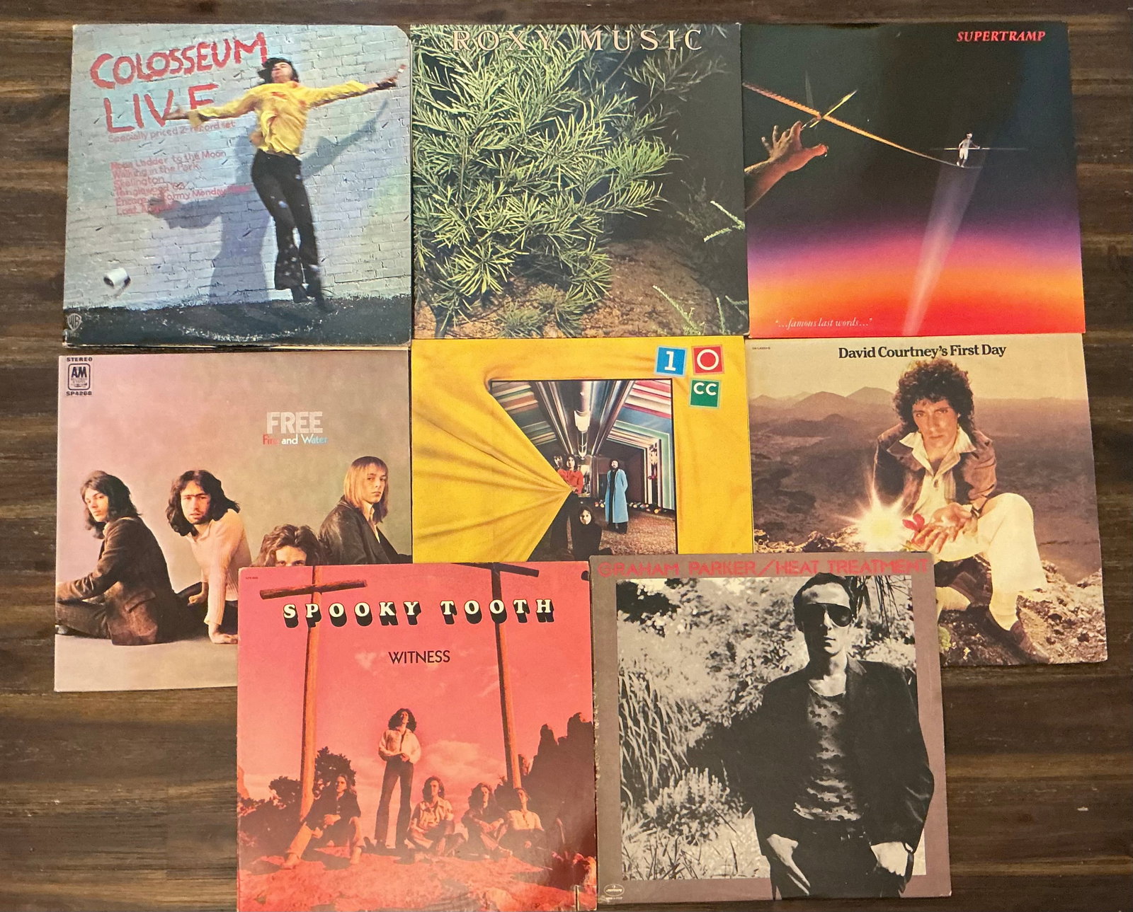 Vintage British Rock Vinyl Records (1 of 4)