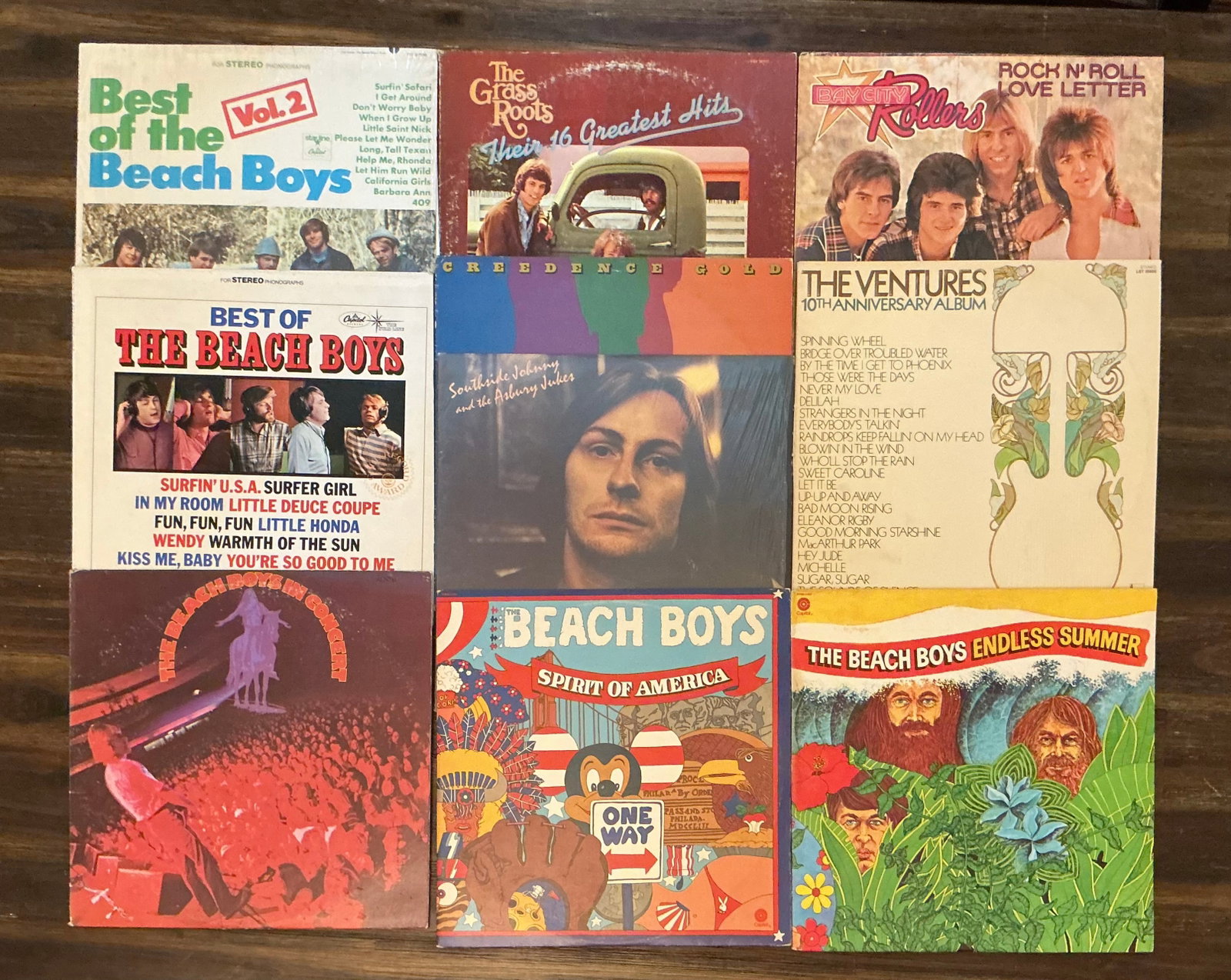 Vintage Surf Rock Vinyl Records: All unchecked/untested. If you have a question about a specific record, please ask before bidding