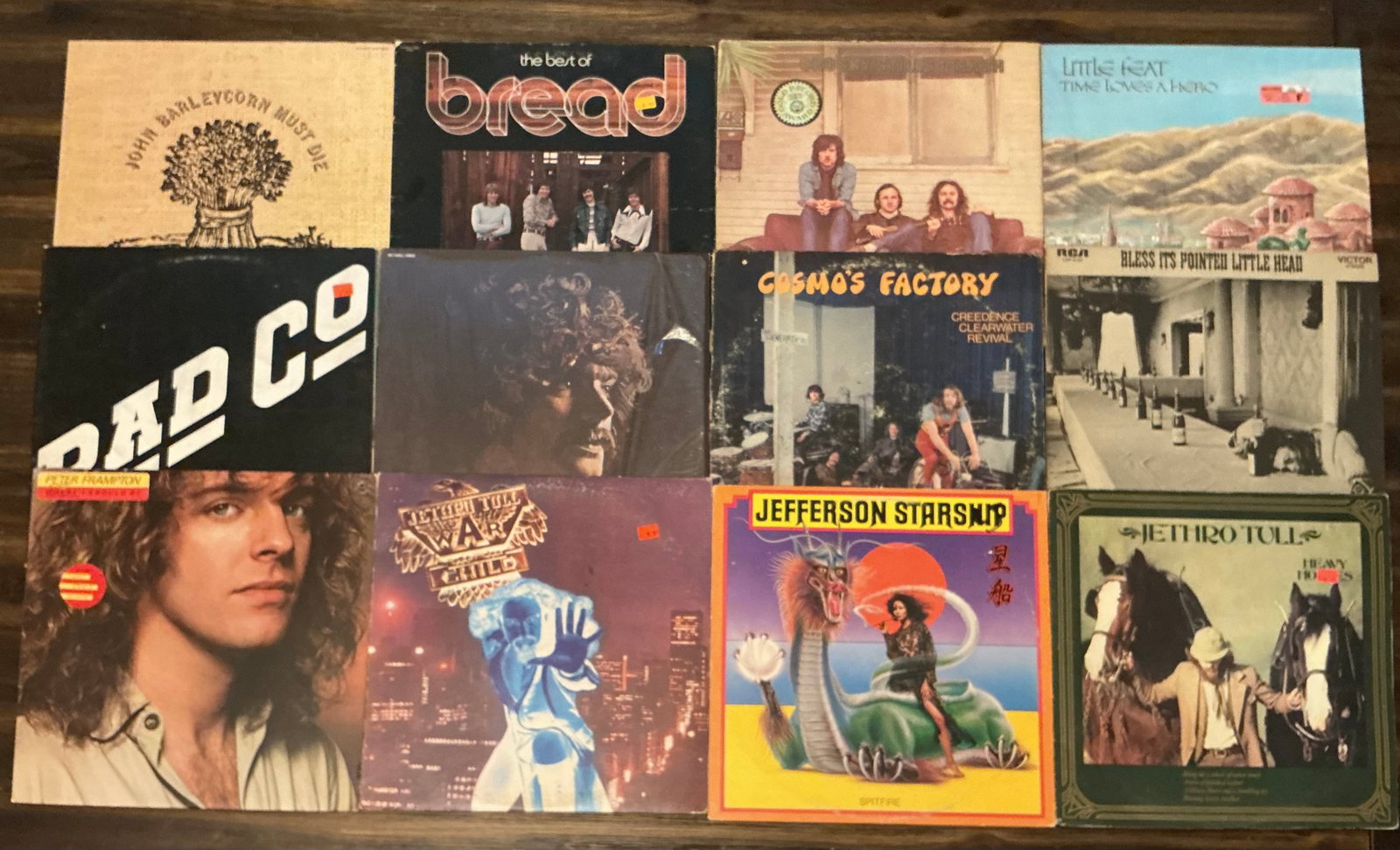 Vintage Rock Vinyl Records (1 of 4)