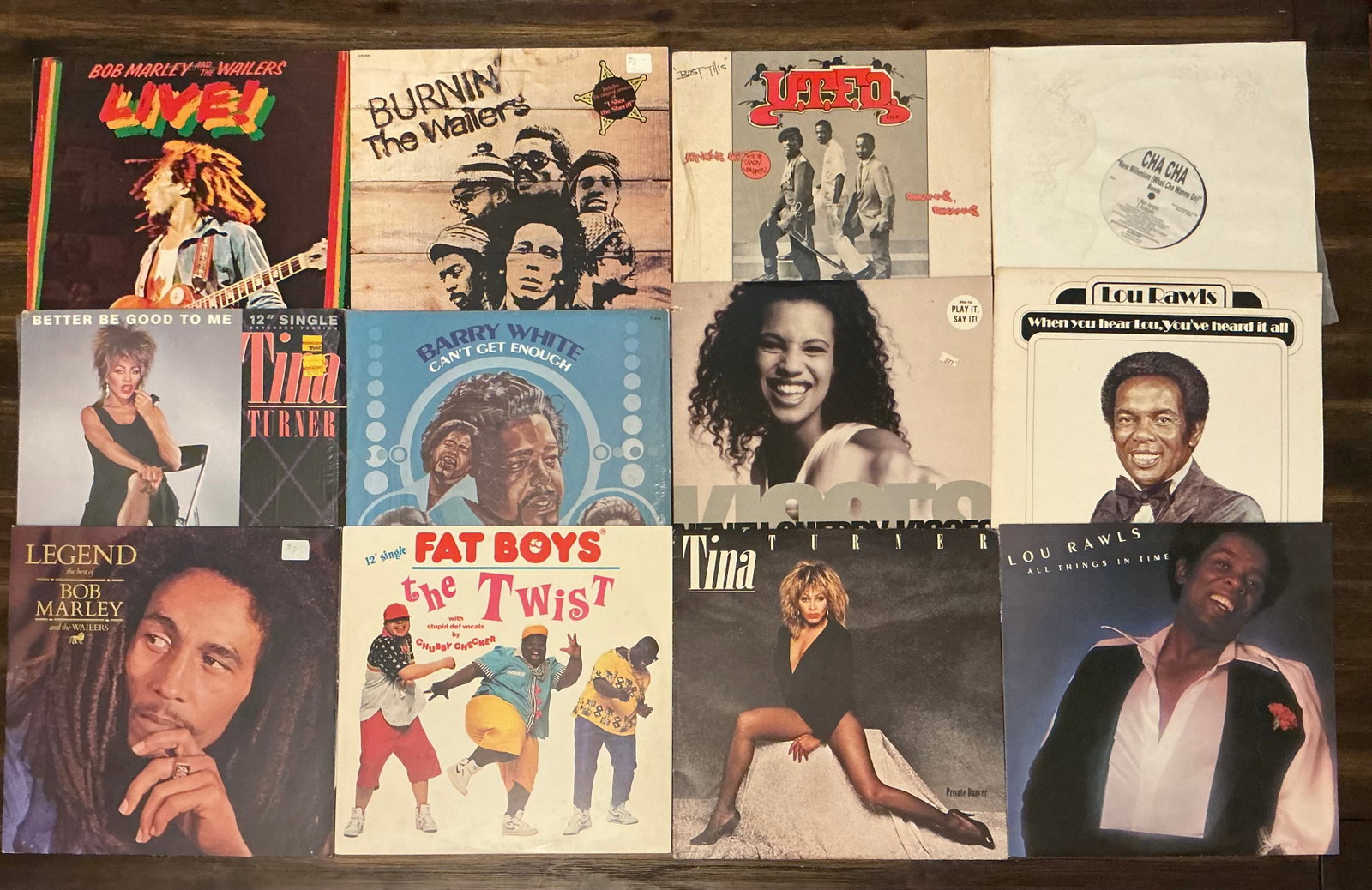 Vintage Soul Reggae Vintage Vinyl Records (1 of 3)
