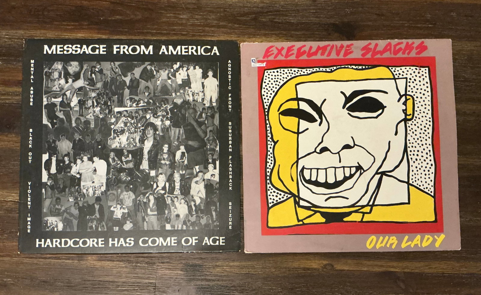 Rare & Hard To Find Punk & Hardcore Punk Vintage Vinyl Records (1 of 3)