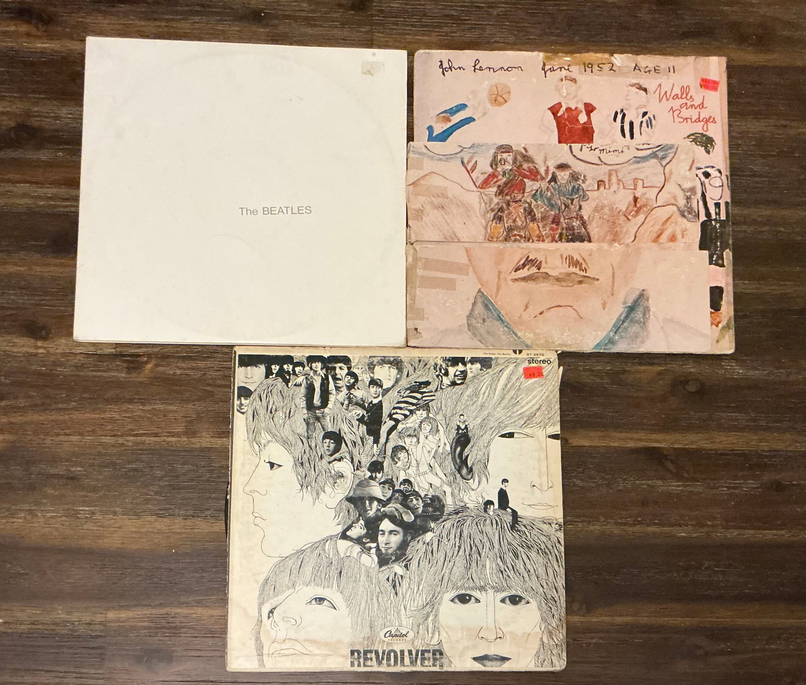 The Beatles Vintage Vinyl Records: All unchecked/untested. If you have a question about a specific record, please ask before bidding