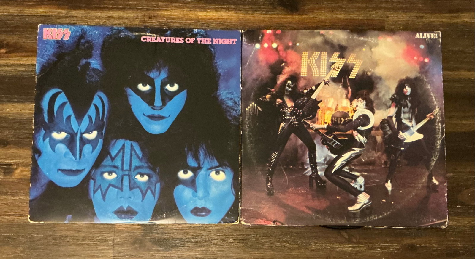 KISS Vintage Vinyl Records (1 of 4)