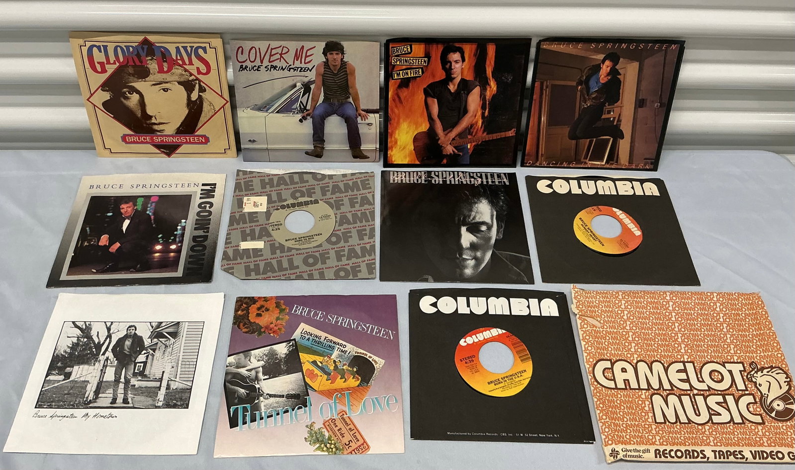 Bruce Springsteen 45s With Cover Sleeves (1 of 6)
