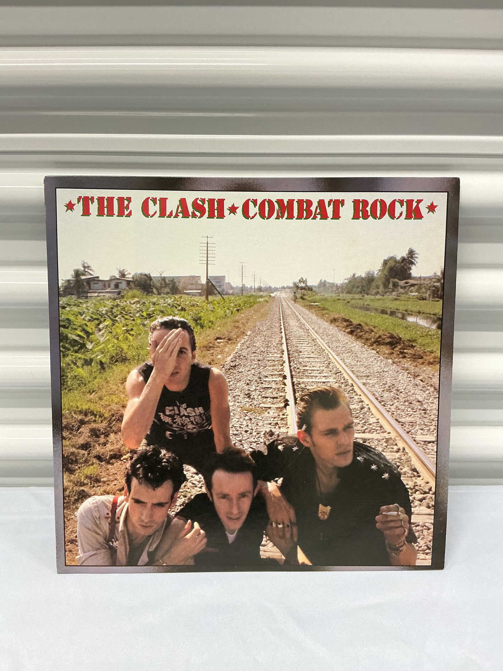 1982 The Clash Combat Rock Vinyl Record: All unchecked/ Untested. If you have a question about a specific record, please ask before bidding