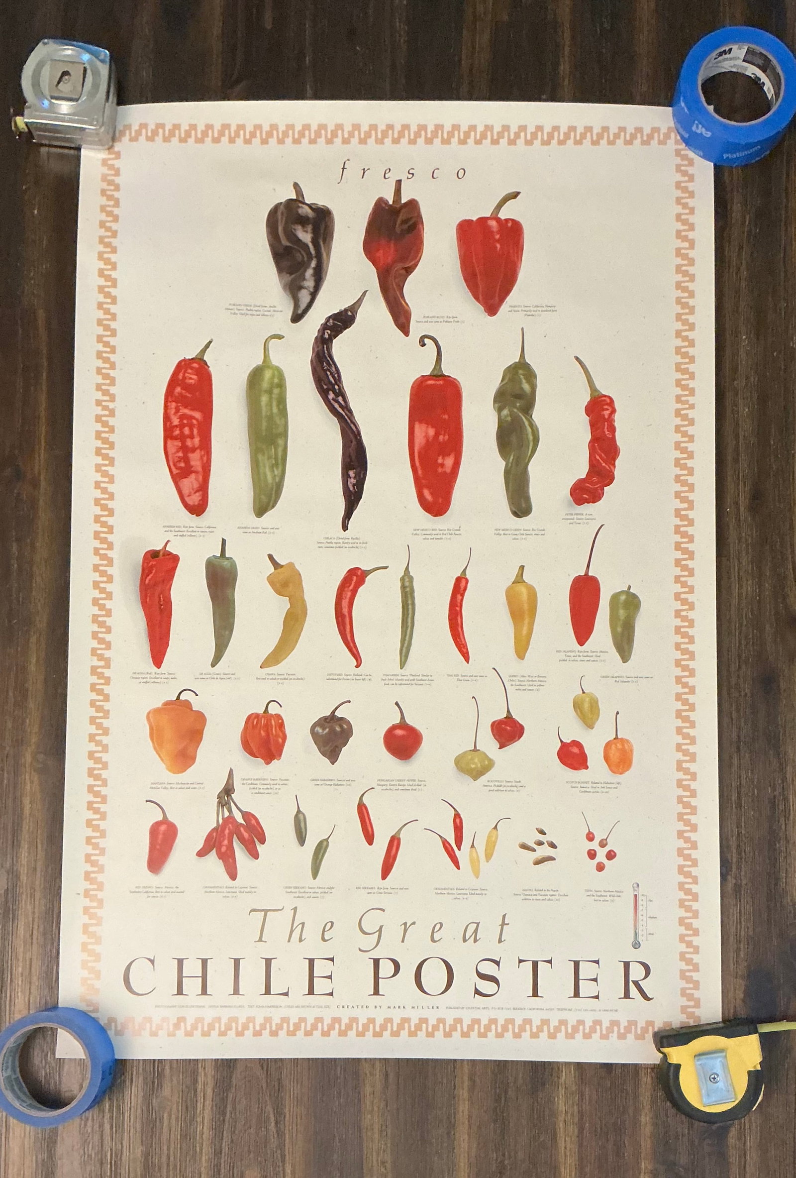 1990 The Great Chili Poster: 36x24