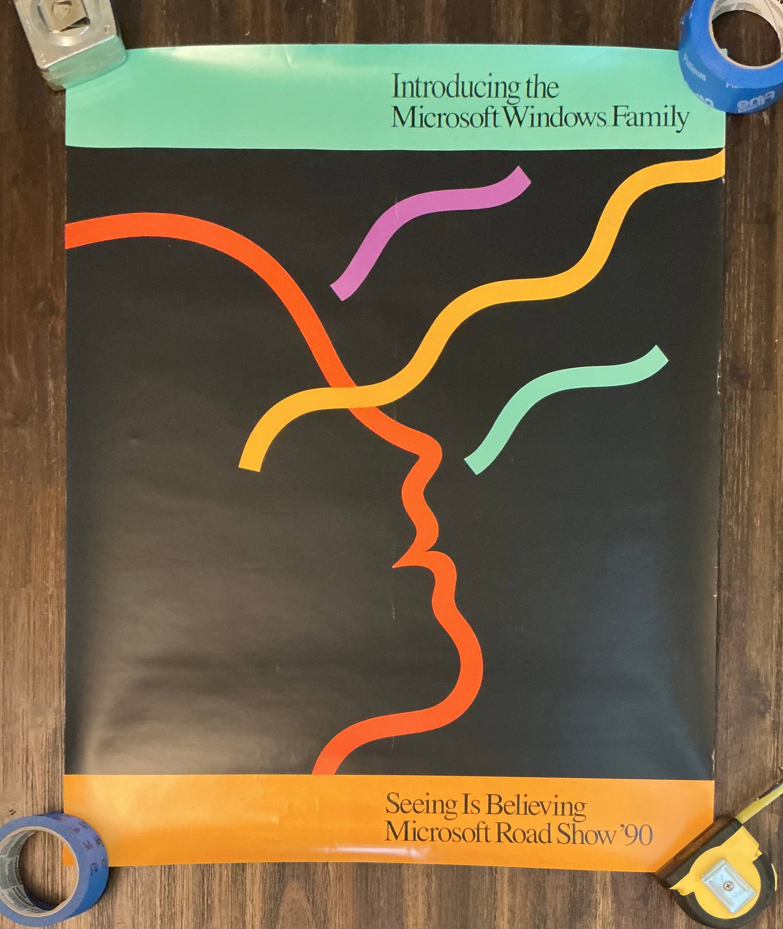 1990 Microsoft Advertising Poster - 2