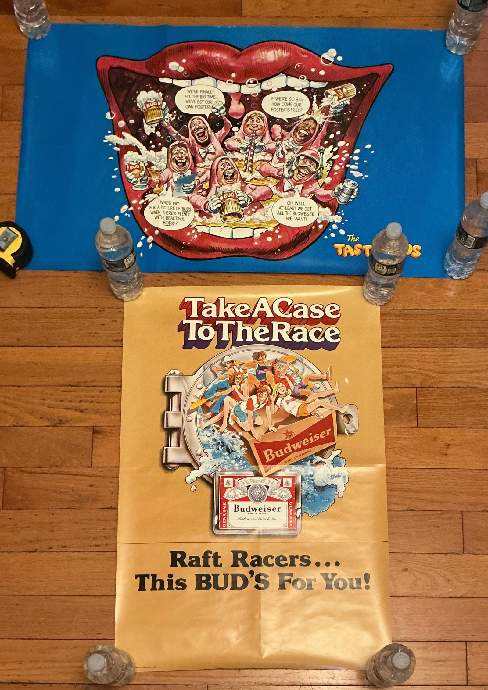 1970s Budweiser Advertising Posters: Larger 35.5x22