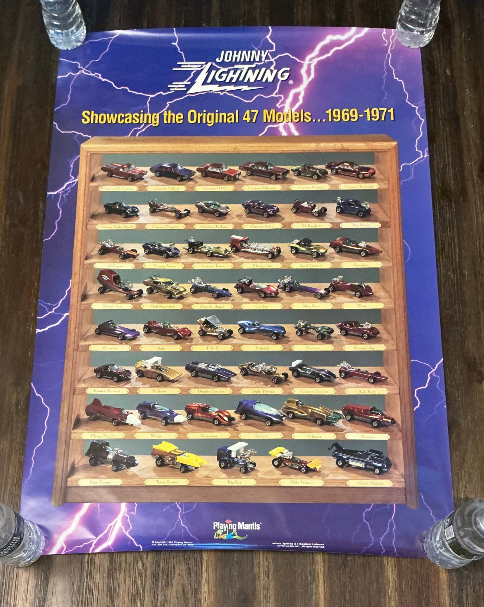 1994 Johnny Lightning Poster: 35.5x24