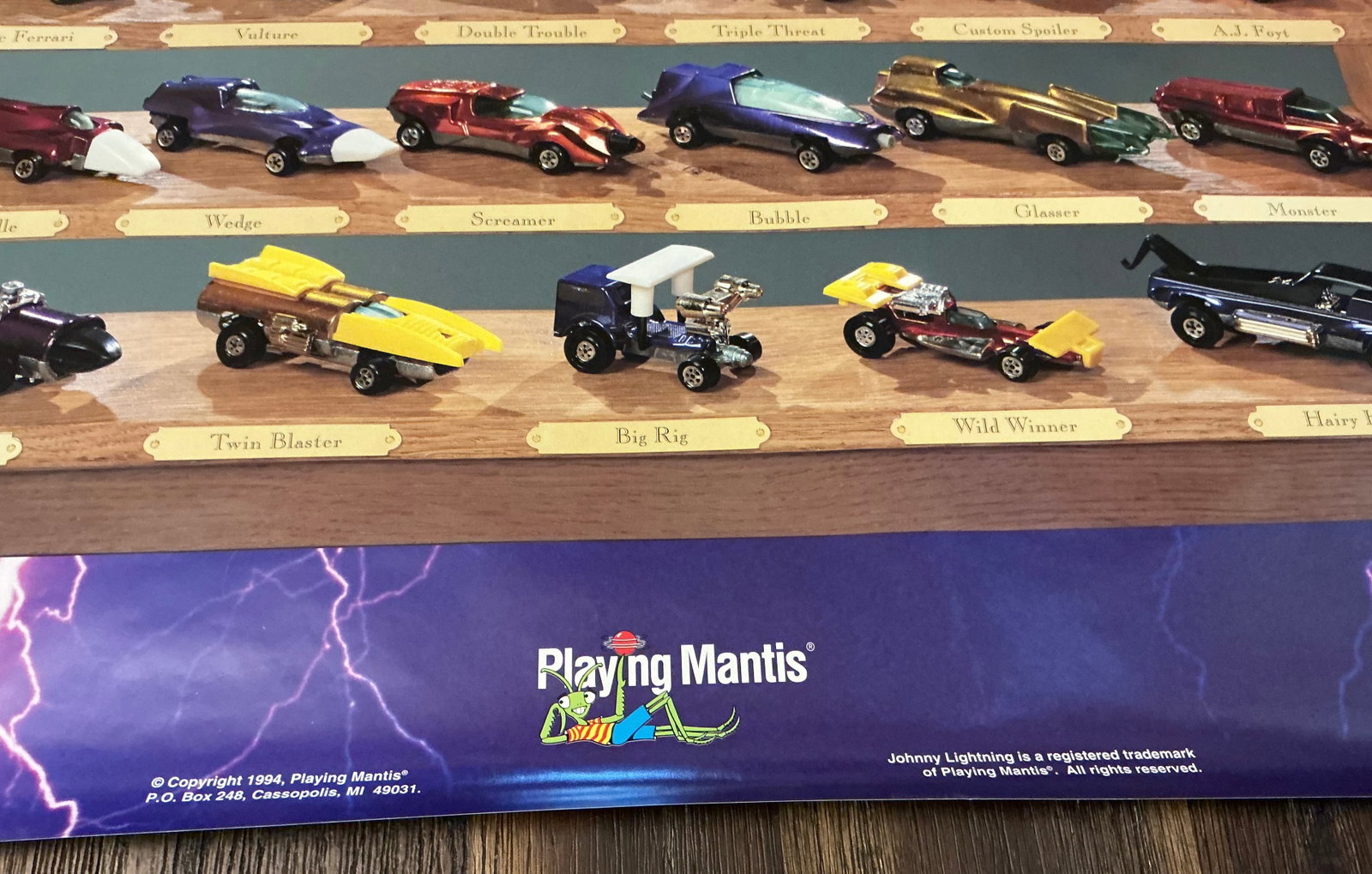 1994 Johnny Lightning Poster - 3