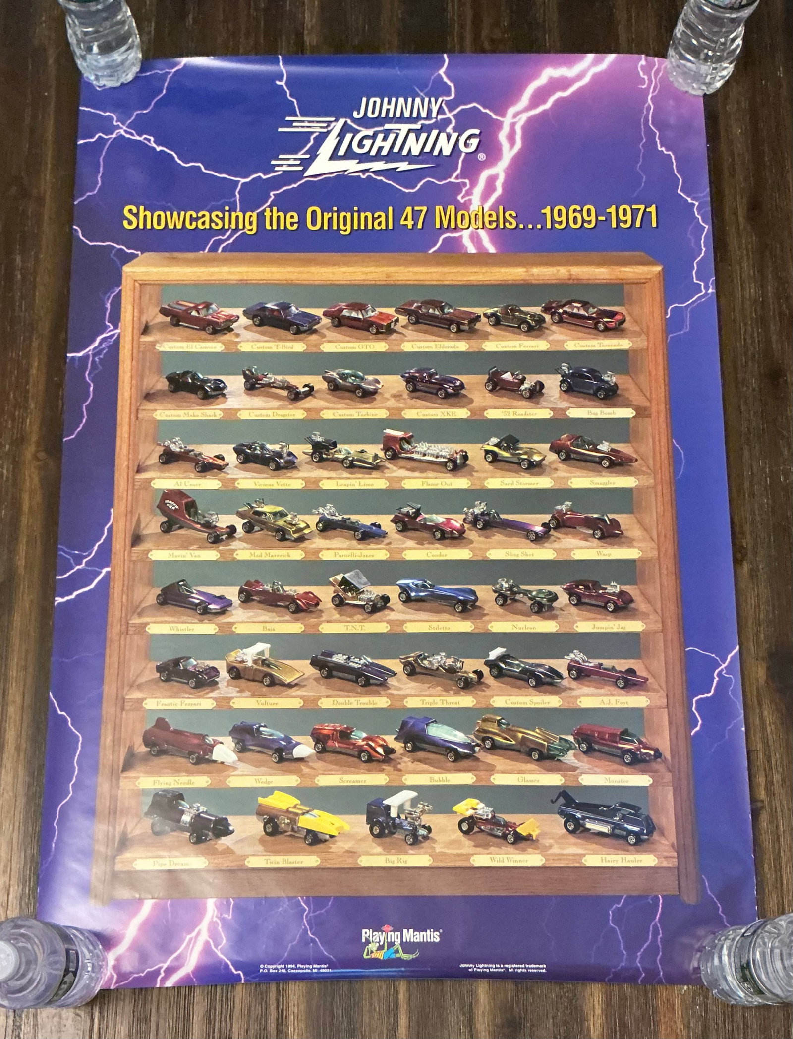 1994 Johnny Lightning Poster - 4