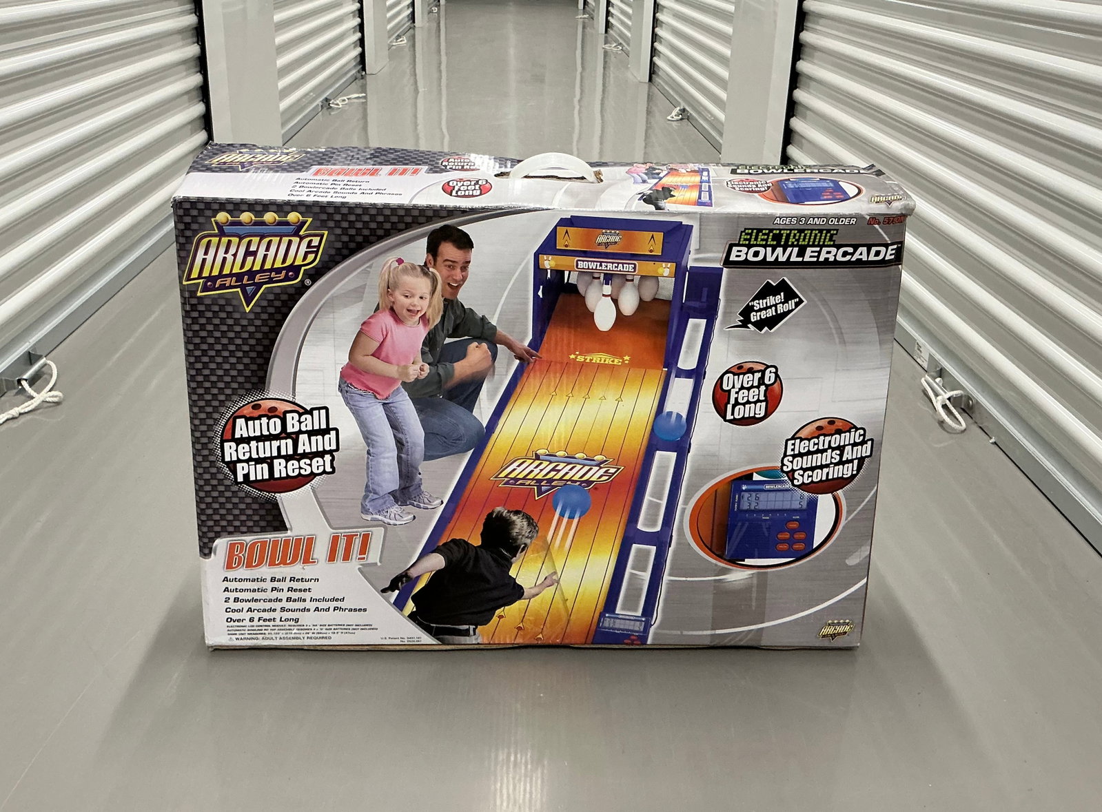 New In Box Arcade Alley Electronic Bowlercade: Untested/ Unchecked for Completeness. Parts Appear Unopened