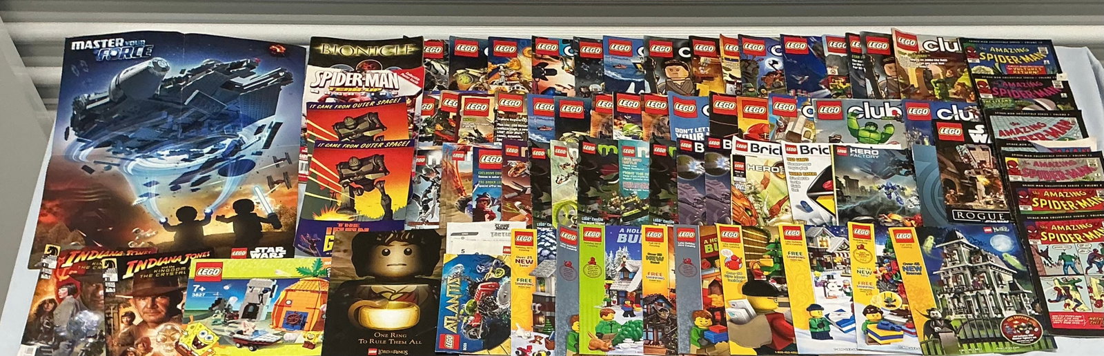 Collection Of Lego Catalogues Magazines Poster & Various Comics (1 of 6)