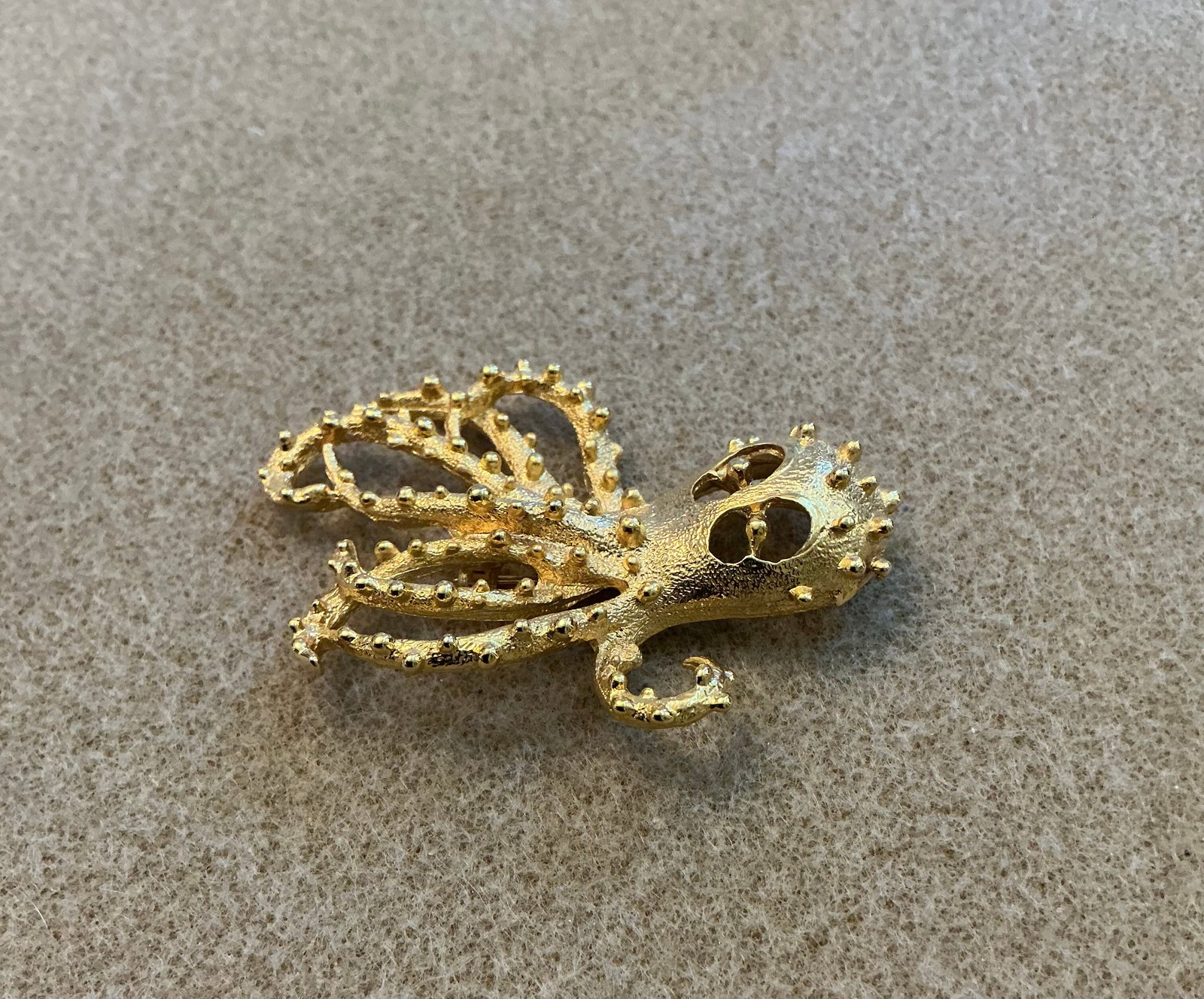 Octopus Brooch - 3