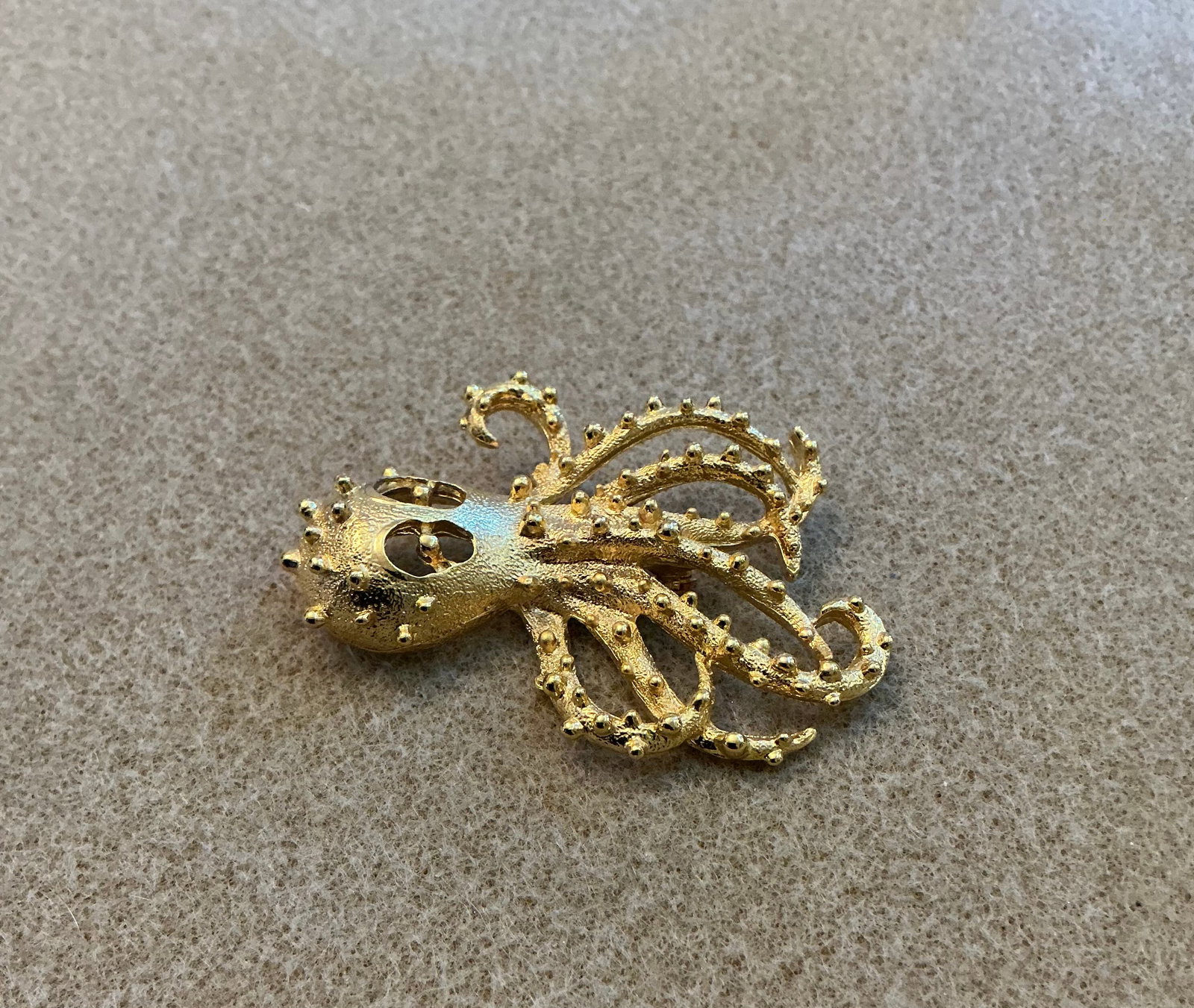 Octopus Brooch - 4