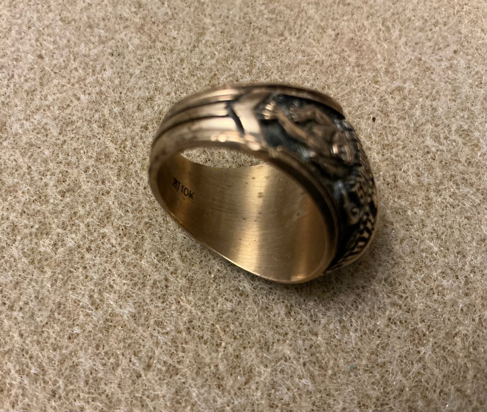 10K Gold Class Ring - 4