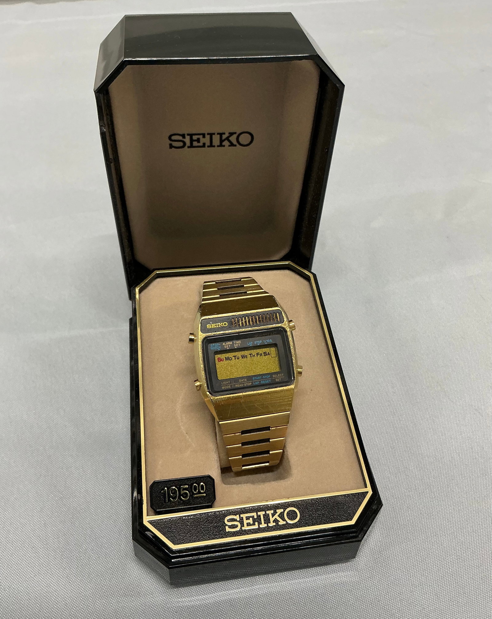 Vintage Seiko A159-5019 Digital Watch In Original Box (1 of 5)