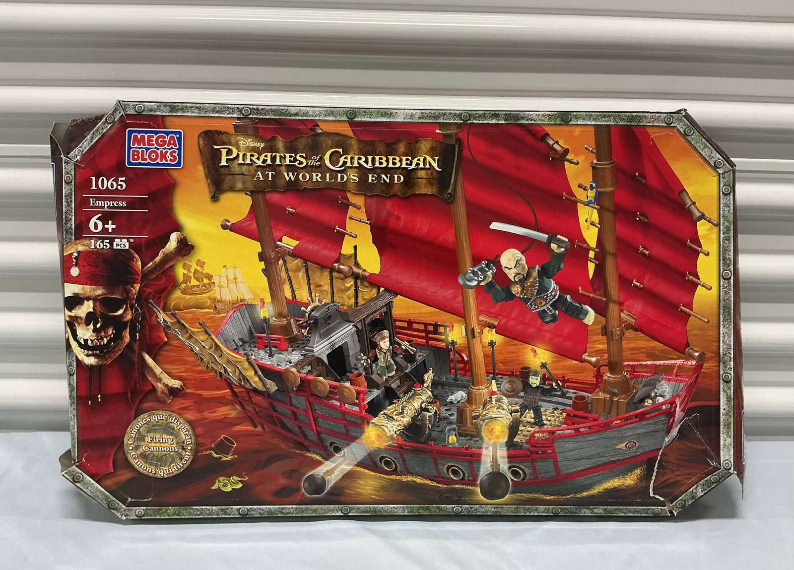Pirates Of The Caribbean At World’s End Mega Bloks Empress Ship: With Pieces Shown