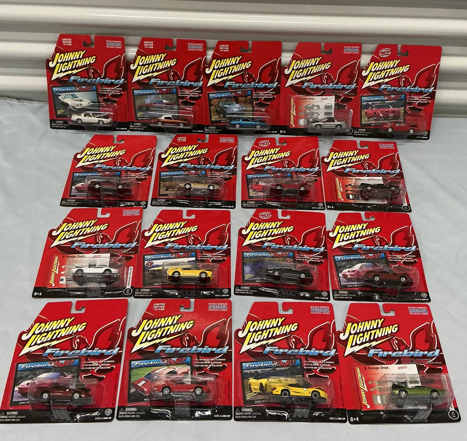 Johnny Lightning Die Cast Firebirds: Early 2000s