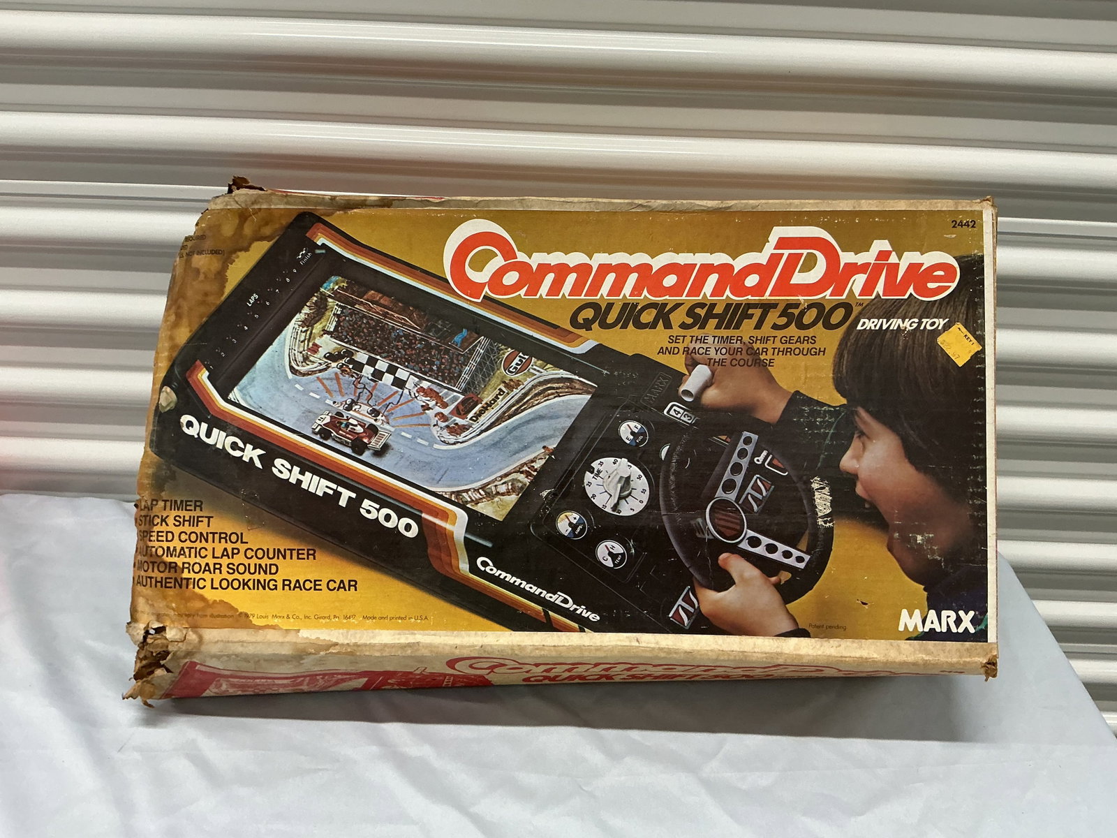1979 Marx Command Drive Quick Shift 500 Dash Toy (1 of 7)
