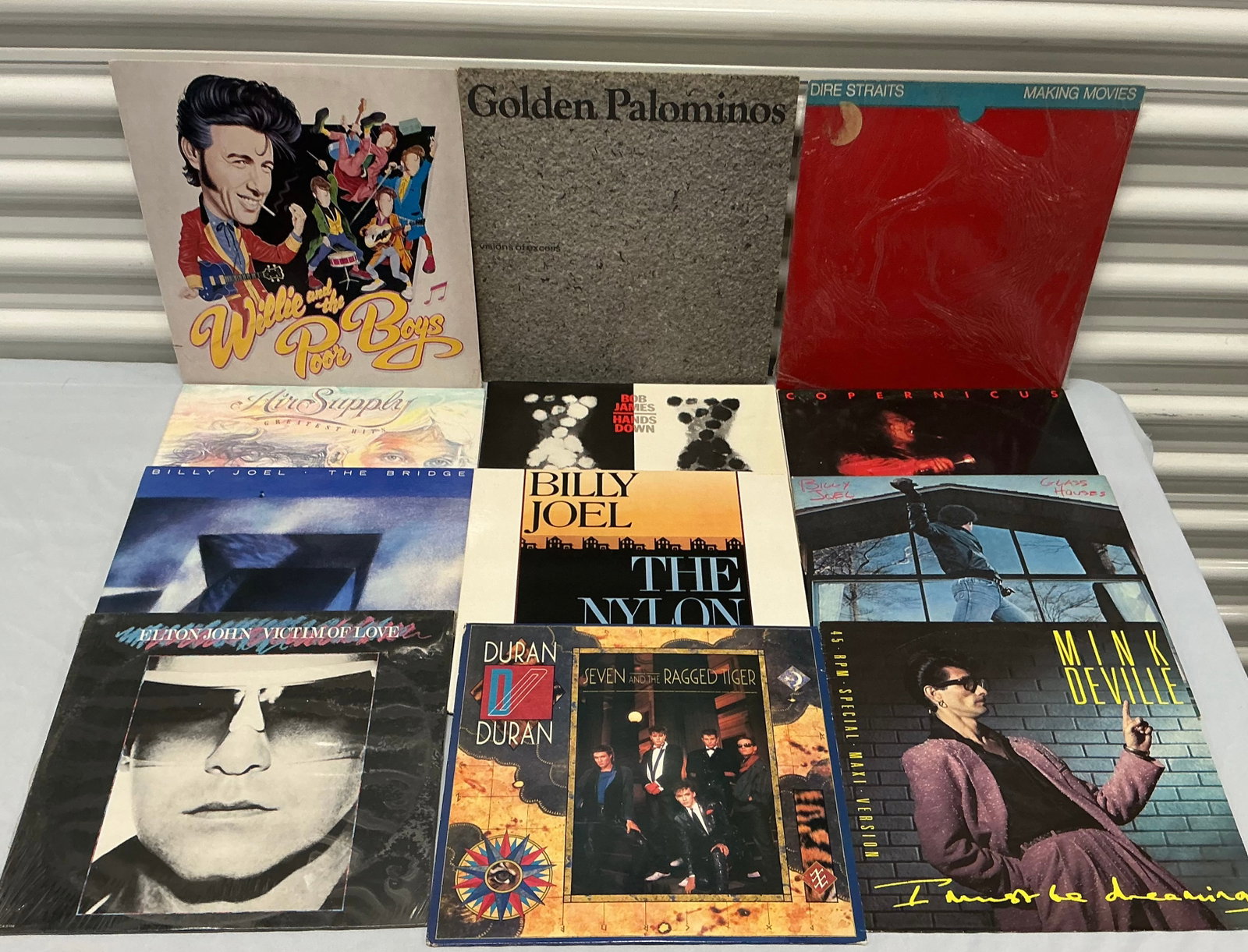 1980s Rock Vinyl Records: All untested/Unchecked. If you have a question about a specific record, please ask before bidding.