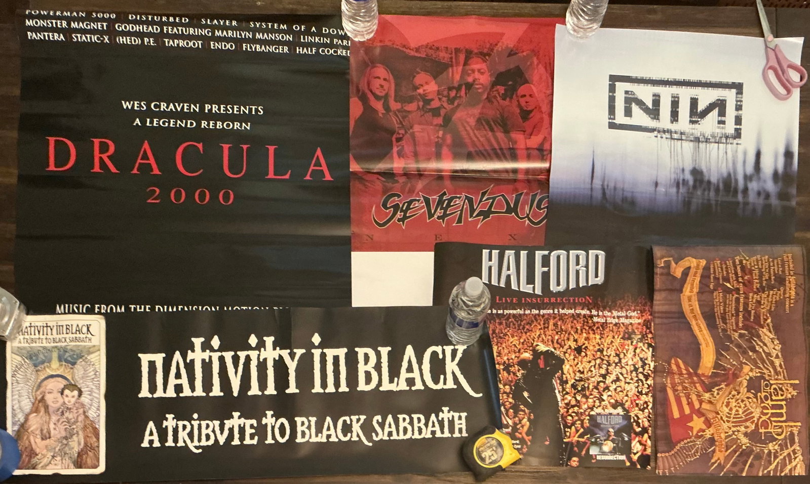Lots of Five Vintage Record Store Promotional Posters (1 of 7)
