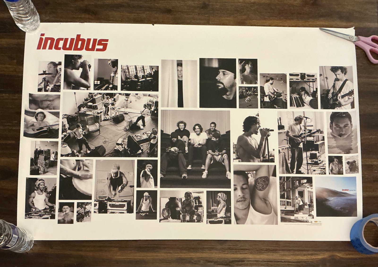 2001 Incubus Promotional Record Store Poster (1 of 3)