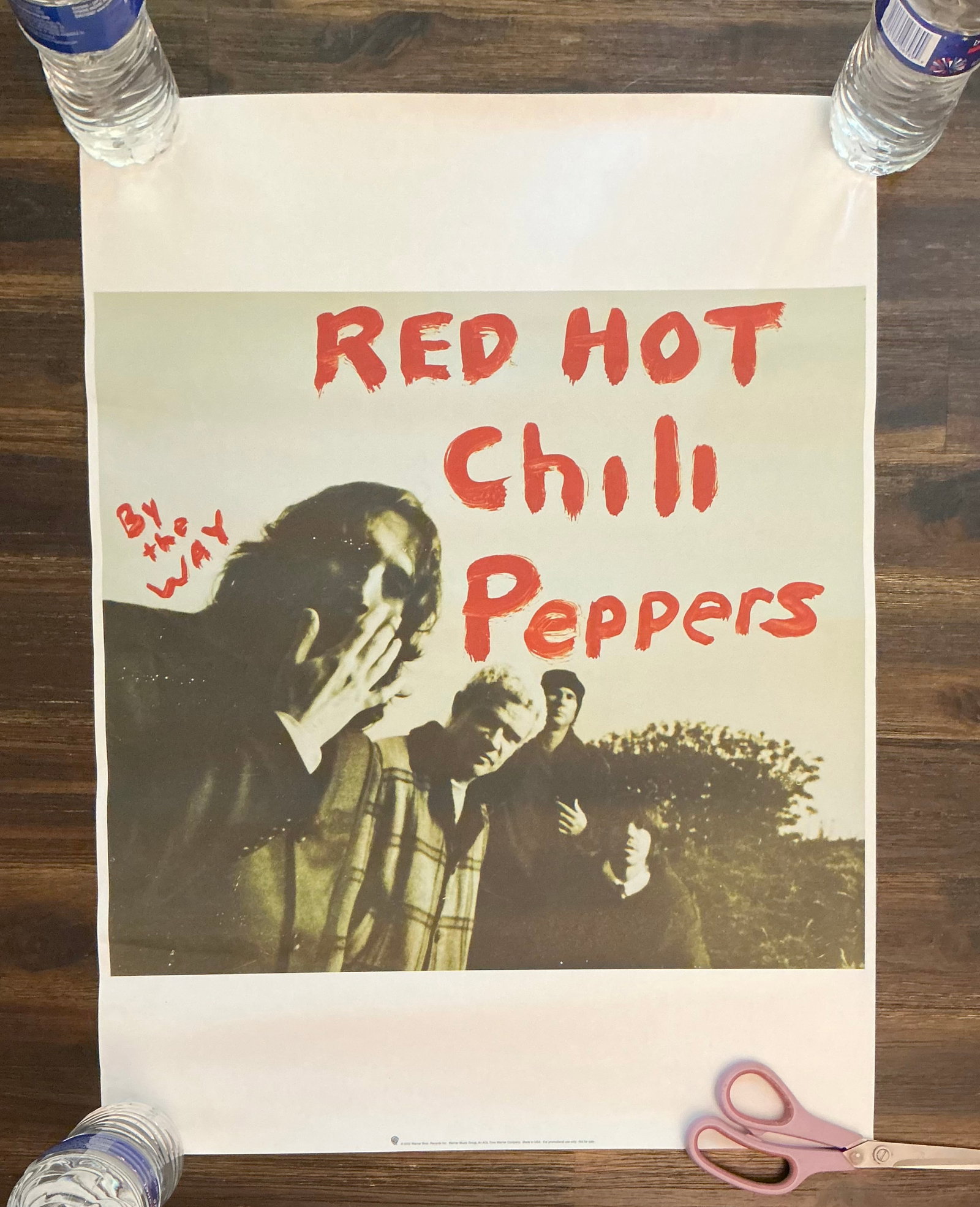 Red Hot Chili Peppers By The Way Record Store Promo Poster: 24x18 in