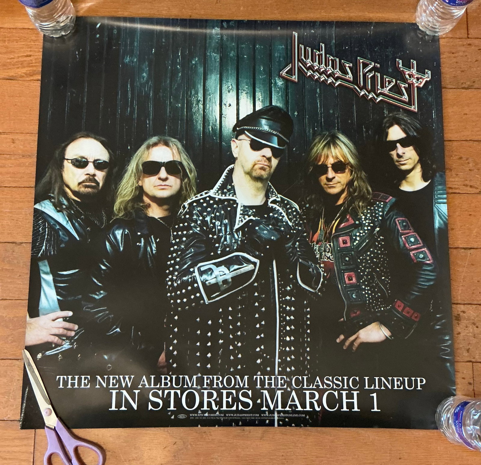 Judas Priest Angel Of Retribution Record Store Promo Poster (1 of 5)