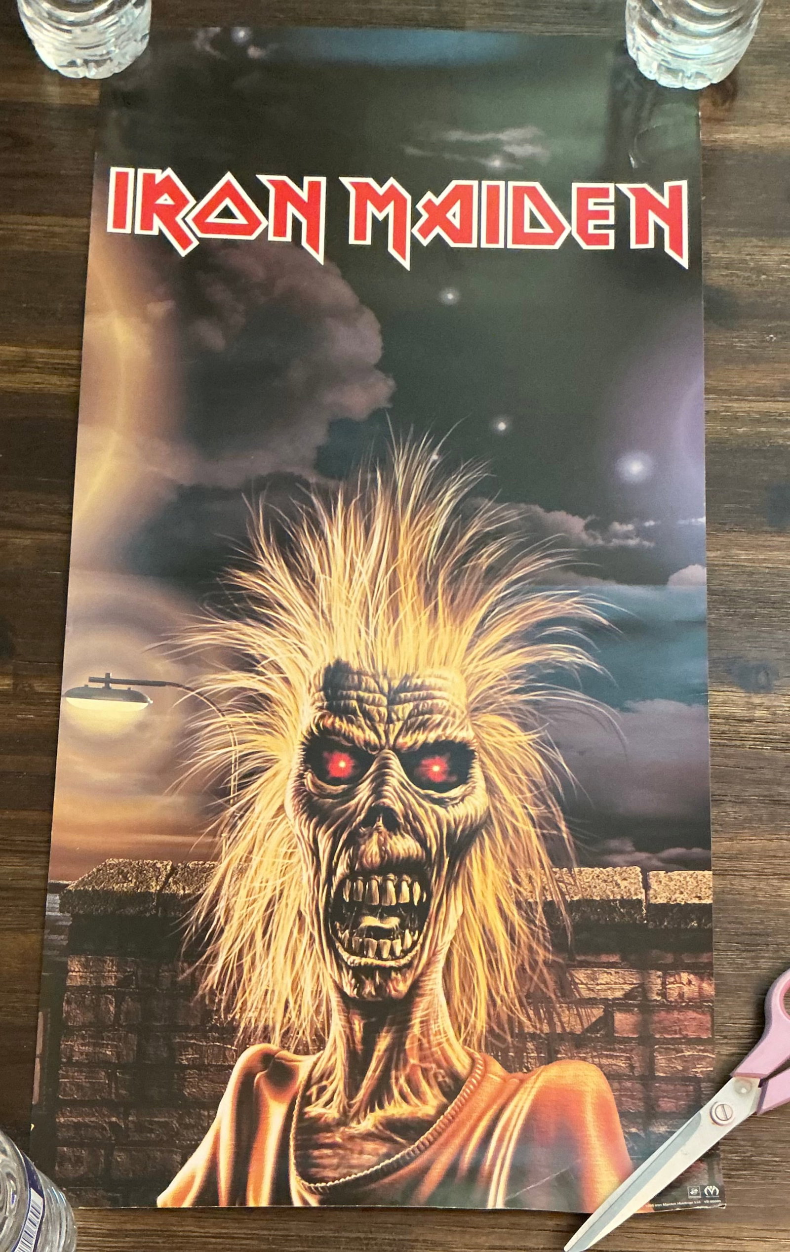 1998 Iron Maiden Record Store Promo Poster (1 of 8)